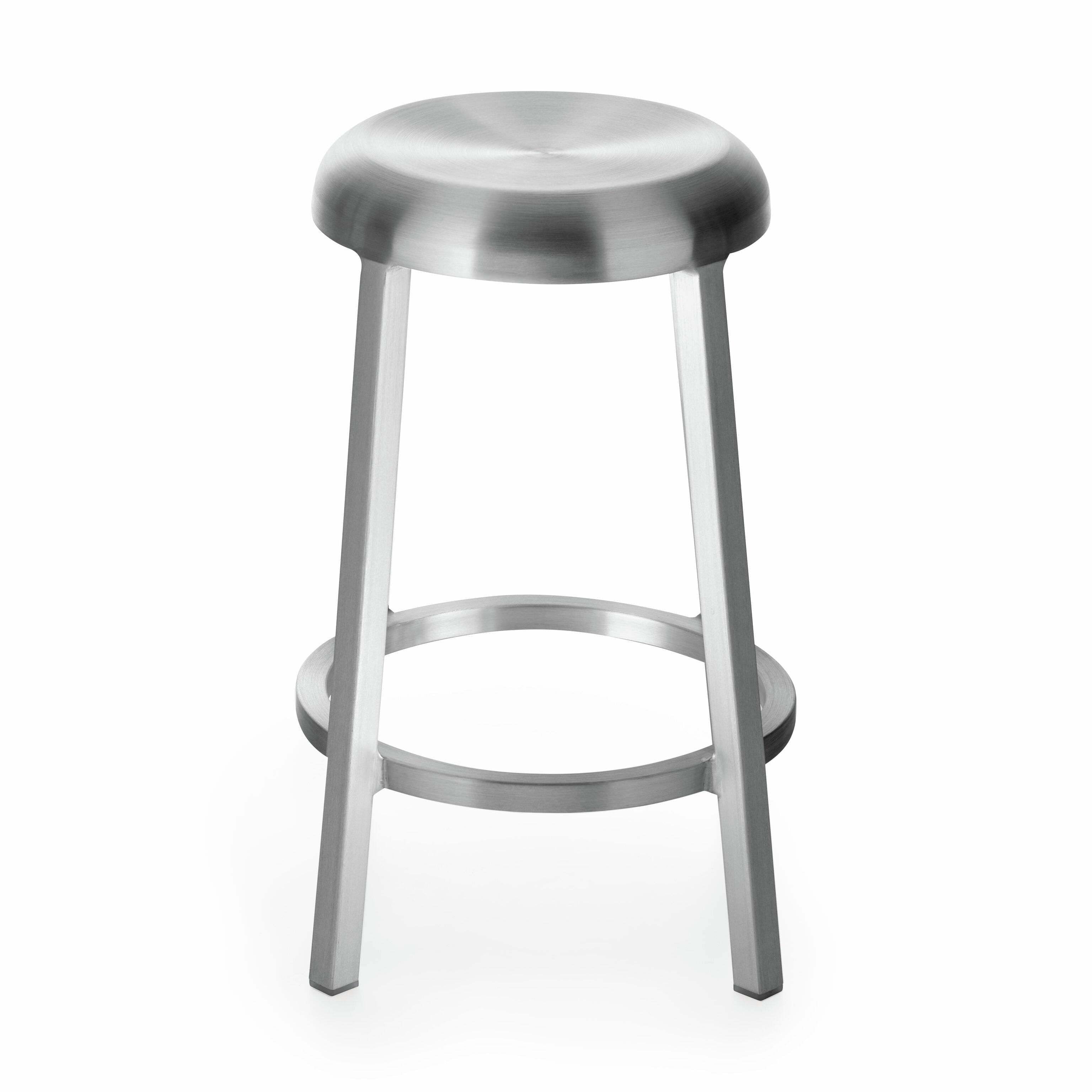 Emeco Za Stool - Recycled Aluminum Bar Stool for Indoor & Outdoor