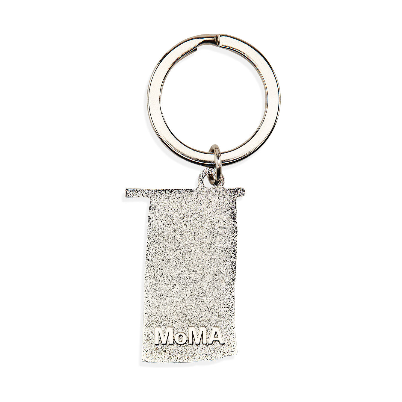 MoMA Artist Baker Enamel Keyring - Brass Art Keychain