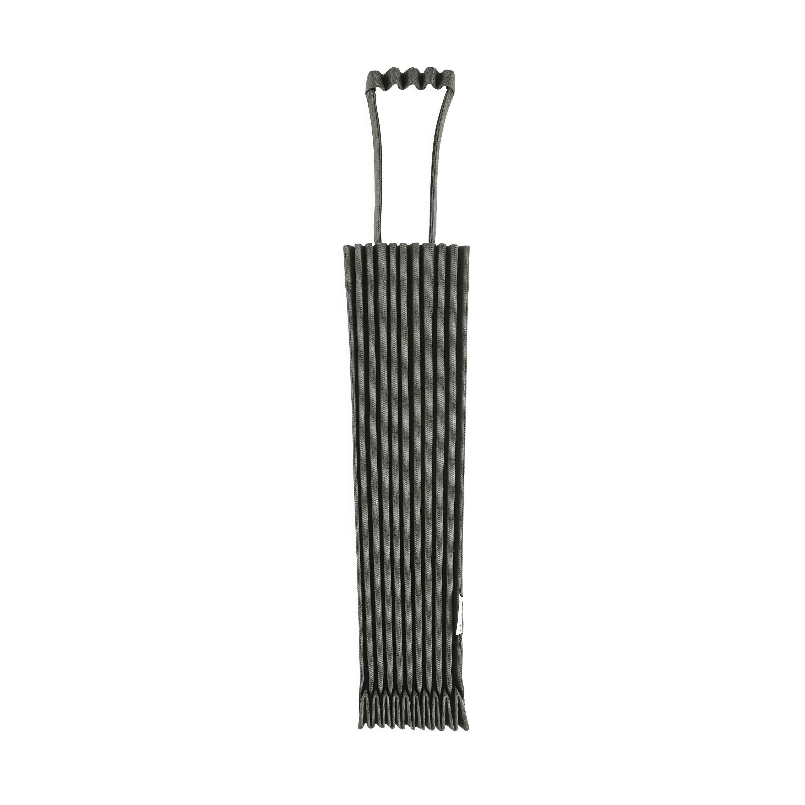 ISSEY MIYAKE Recycled Polyester Pleated Tote Bag - Charcoal