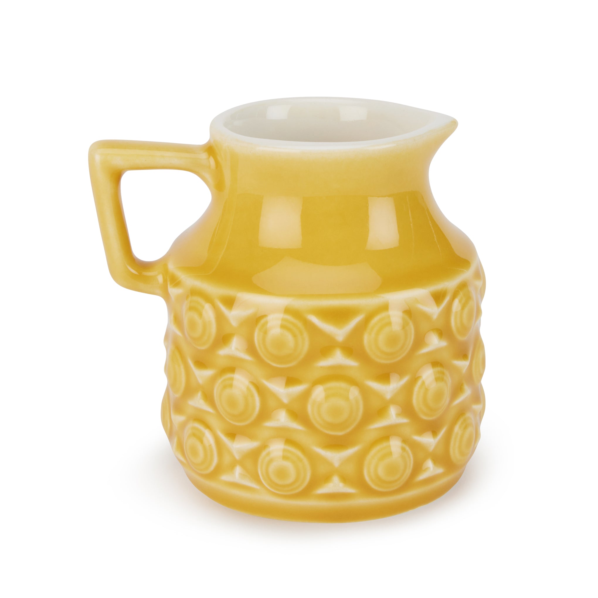Egyptian Relief Ceramic Milk Jug by A Vida Portuguesa – Handmade in Portugal