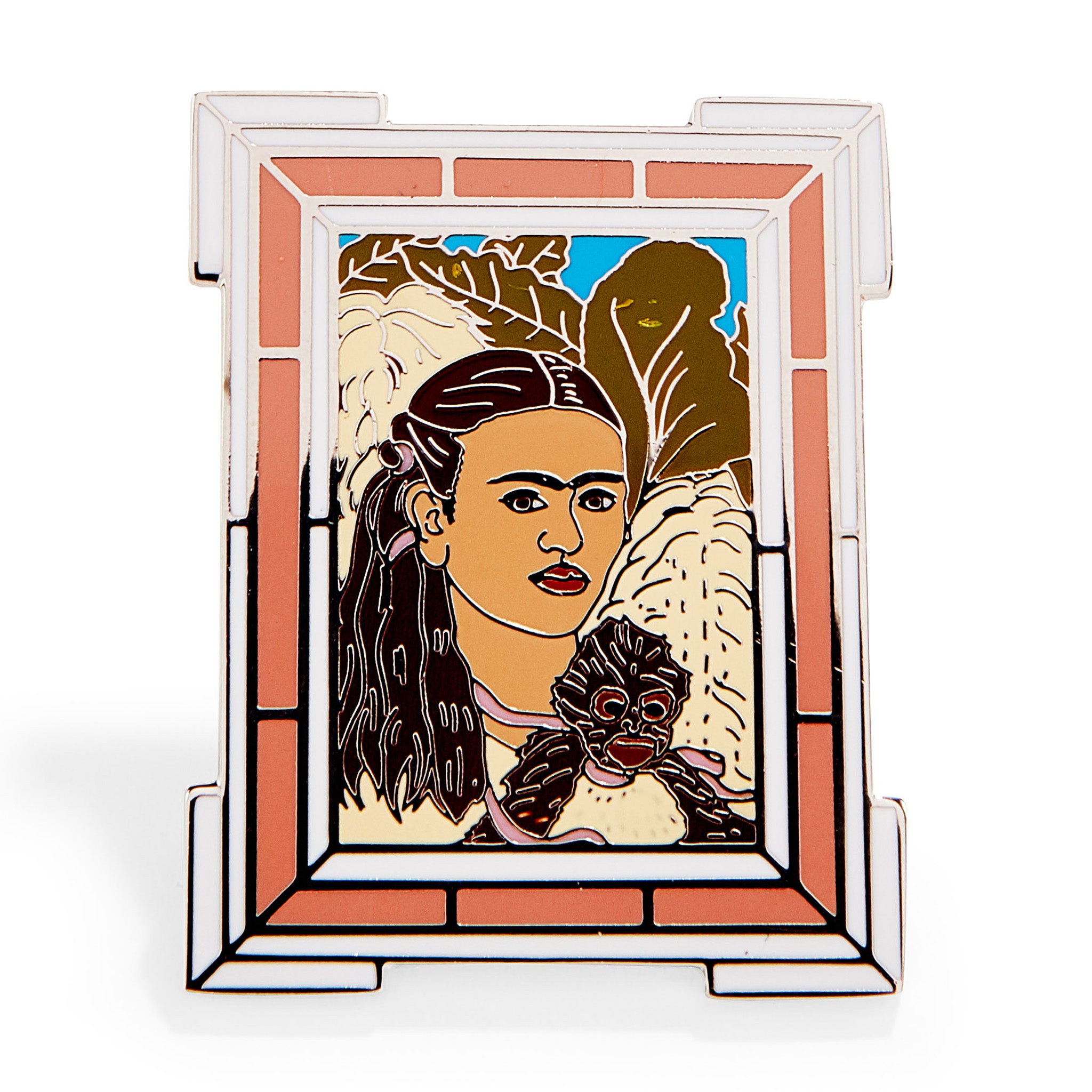 Frida Kahlo Artist Enamel Pin - MoMA Exclusive Collectible