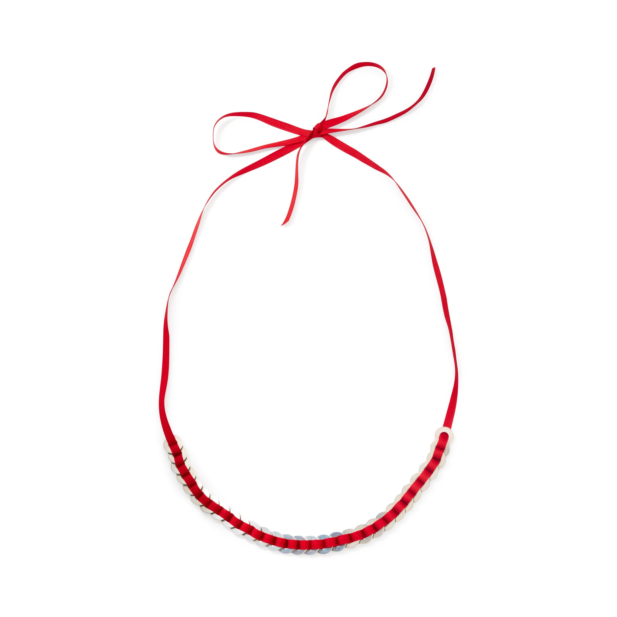 Anni Albers DIY Necklace Jewelry Kit - Red Craft Set