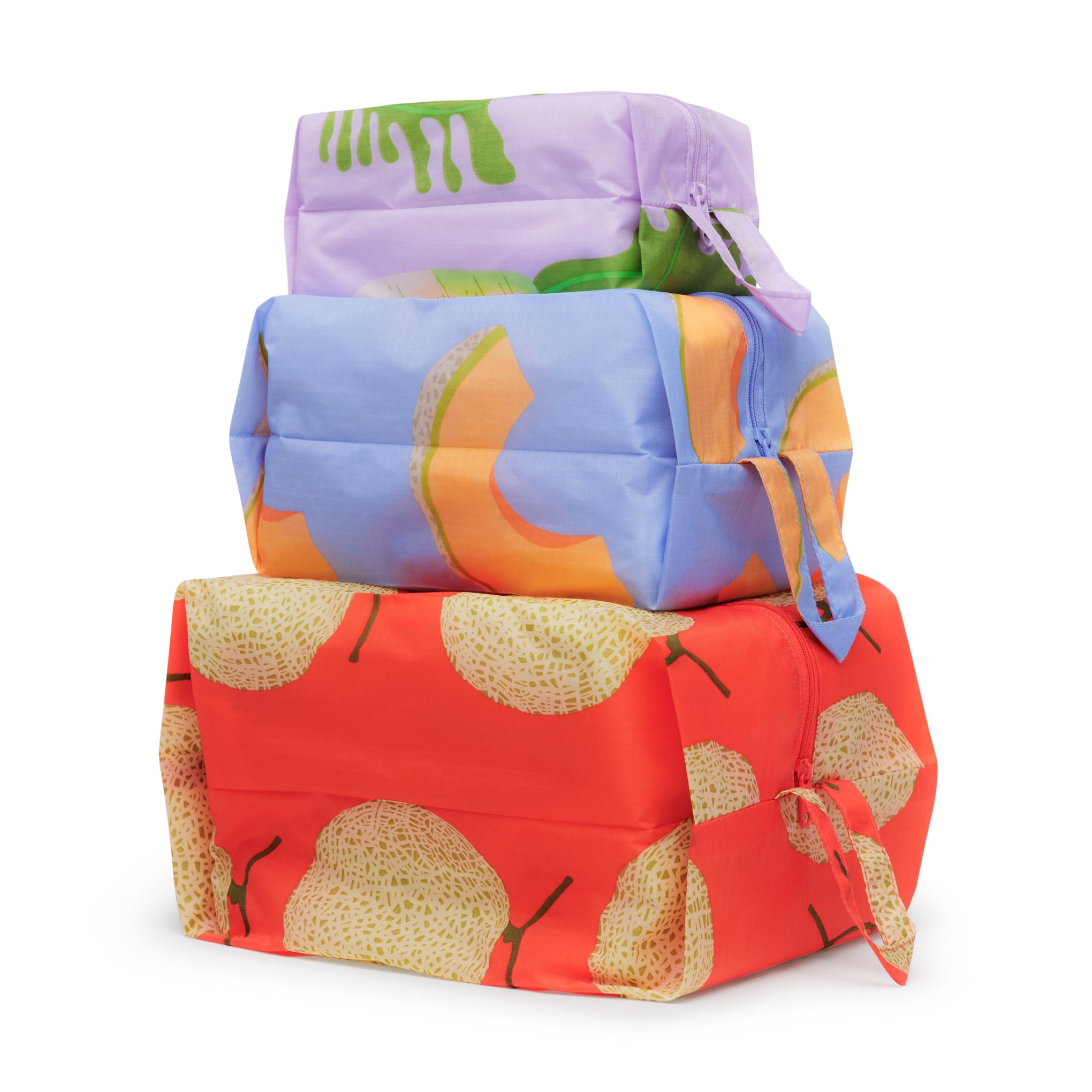 Baggu Recycled Nylon Travel Pouch Set - 3 Sizes