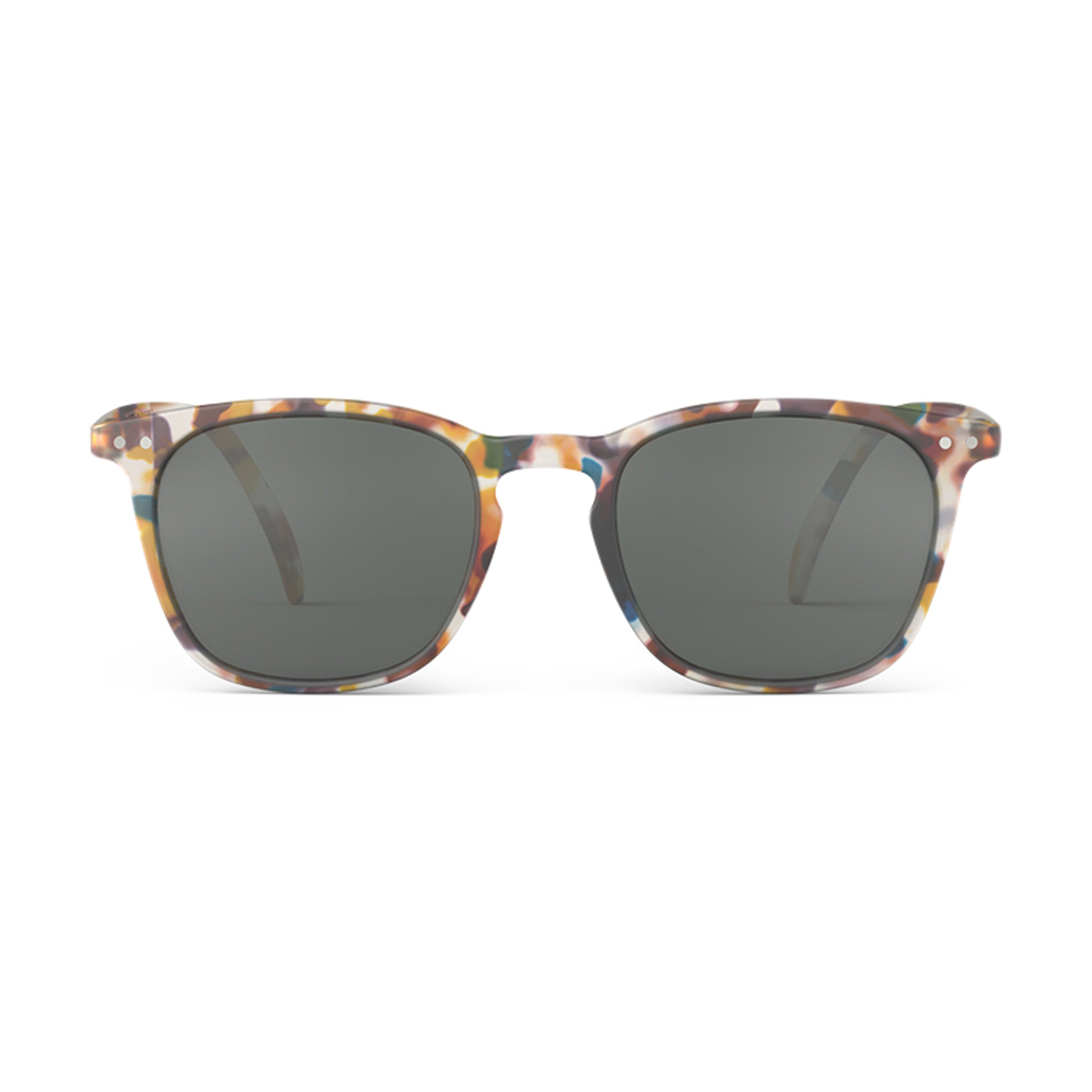 IZIPIZI Blue Tortoise Square Sunglasses – UV Protection