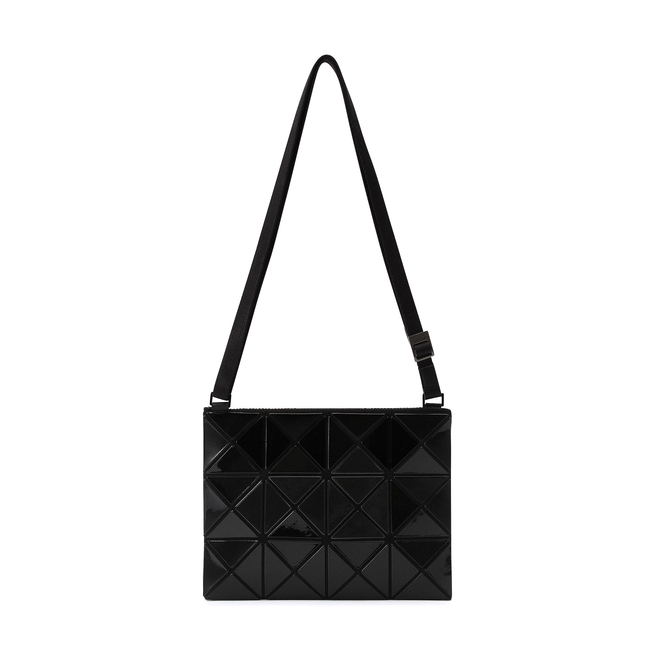 Issey Miyake BAO BAO Lucent Crossbody Bag - Black PVC Geometric Design