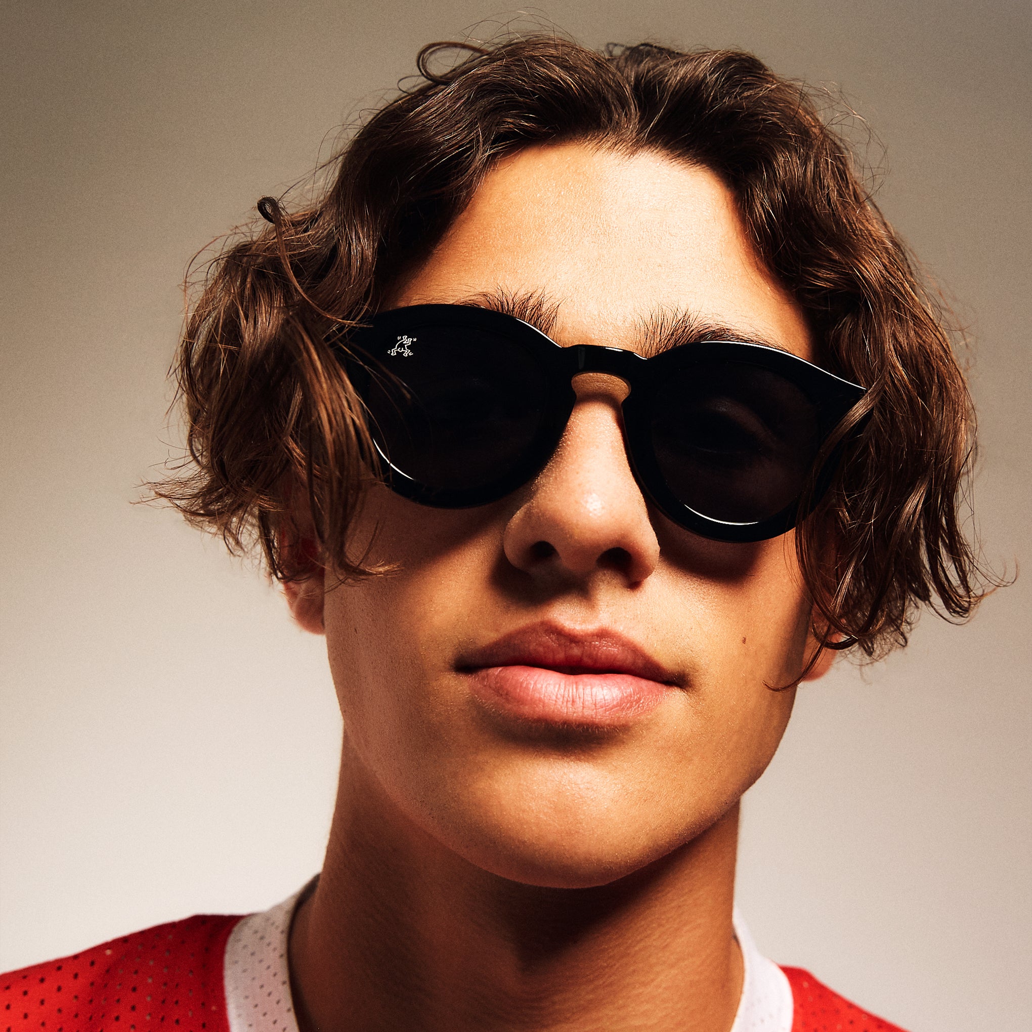 Keith Haring Art Sunglasses - Black Eco-Friendly Acetate Frame