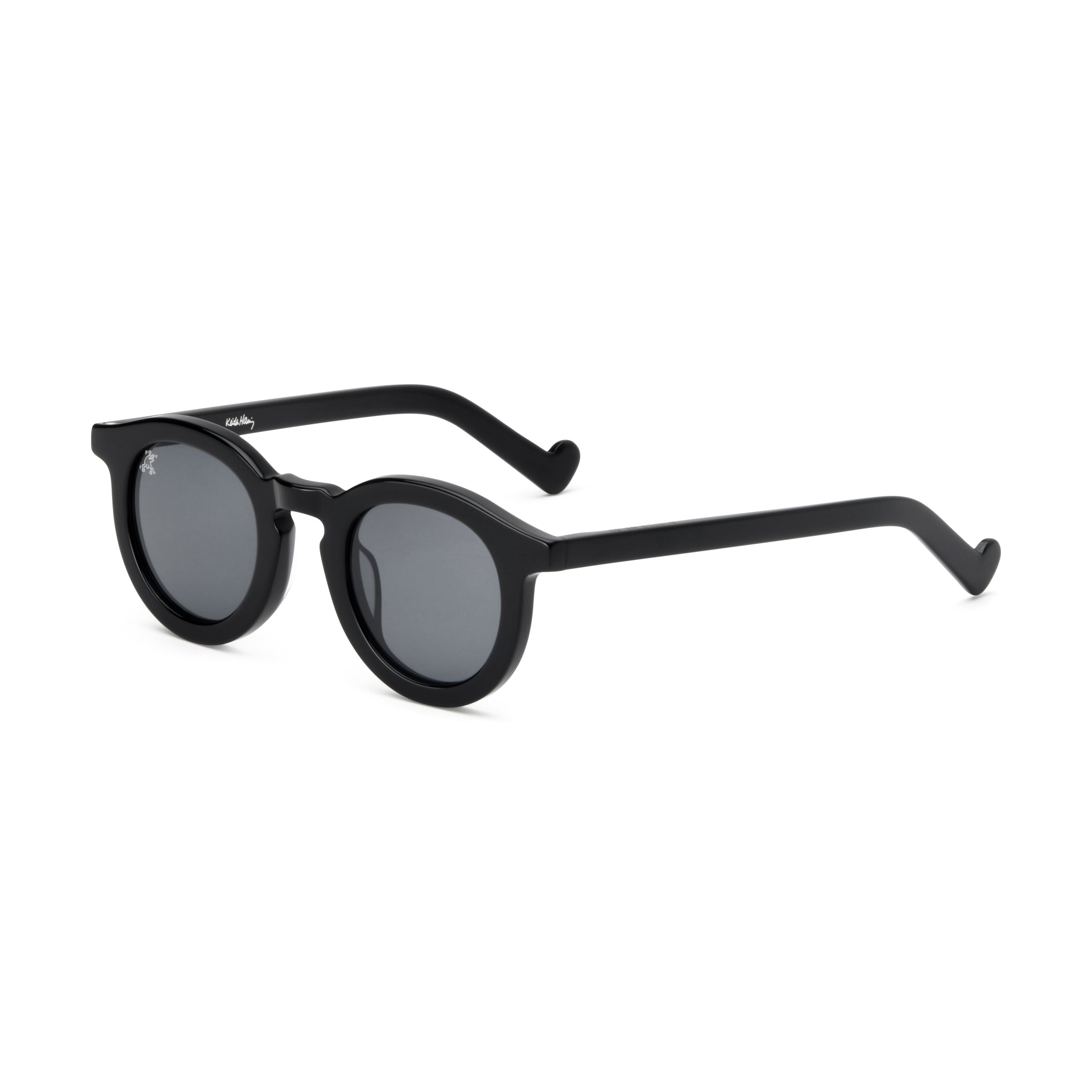 Keith Haring Art Sunglasses - Black Eco-Friendly Acetate Frame