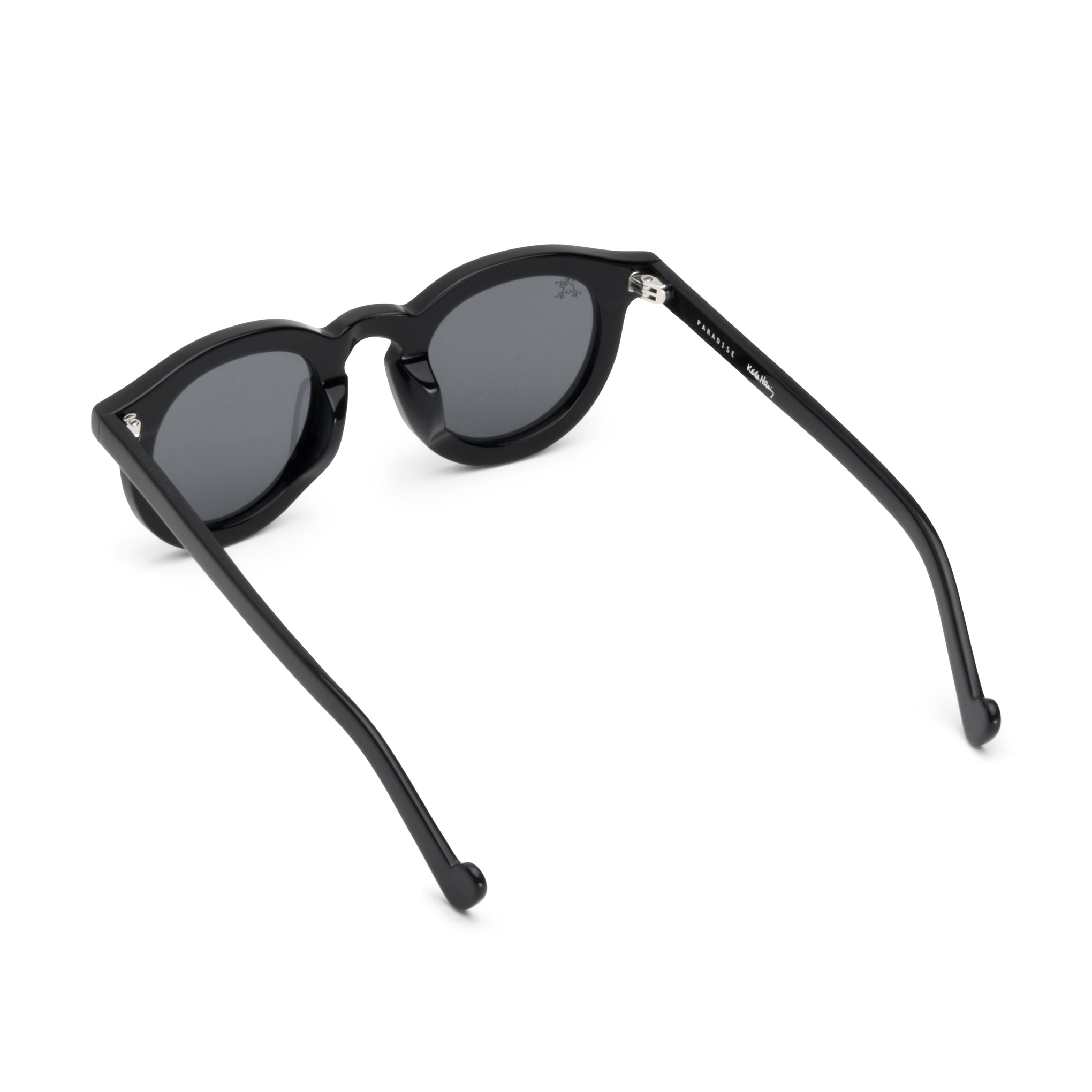 Keith Haring Art Sunglasses - Black Eco-Friendly Acetate Frame