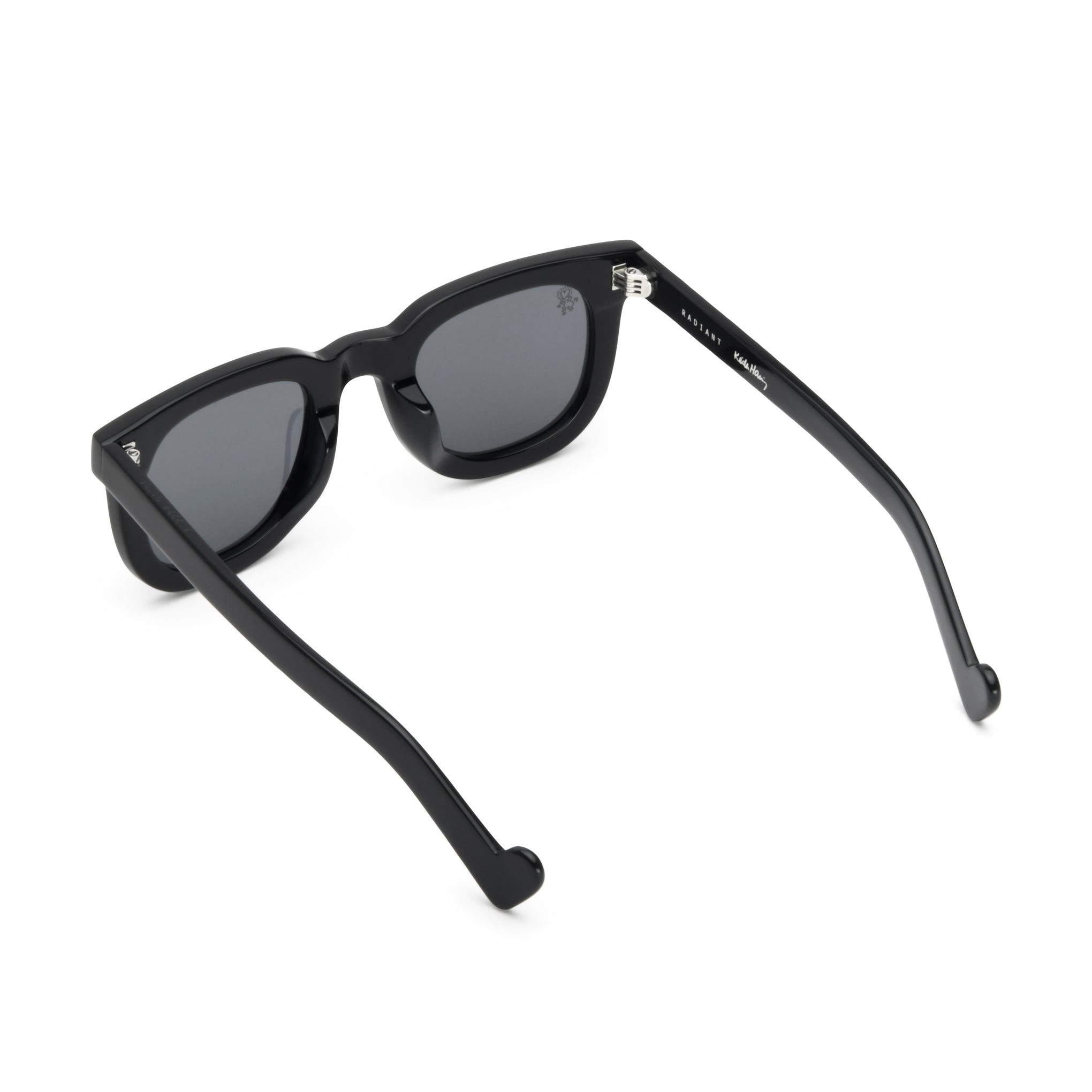 Keith Haring Art Sunglasses - Black Eco-Friendly Acetate Frame