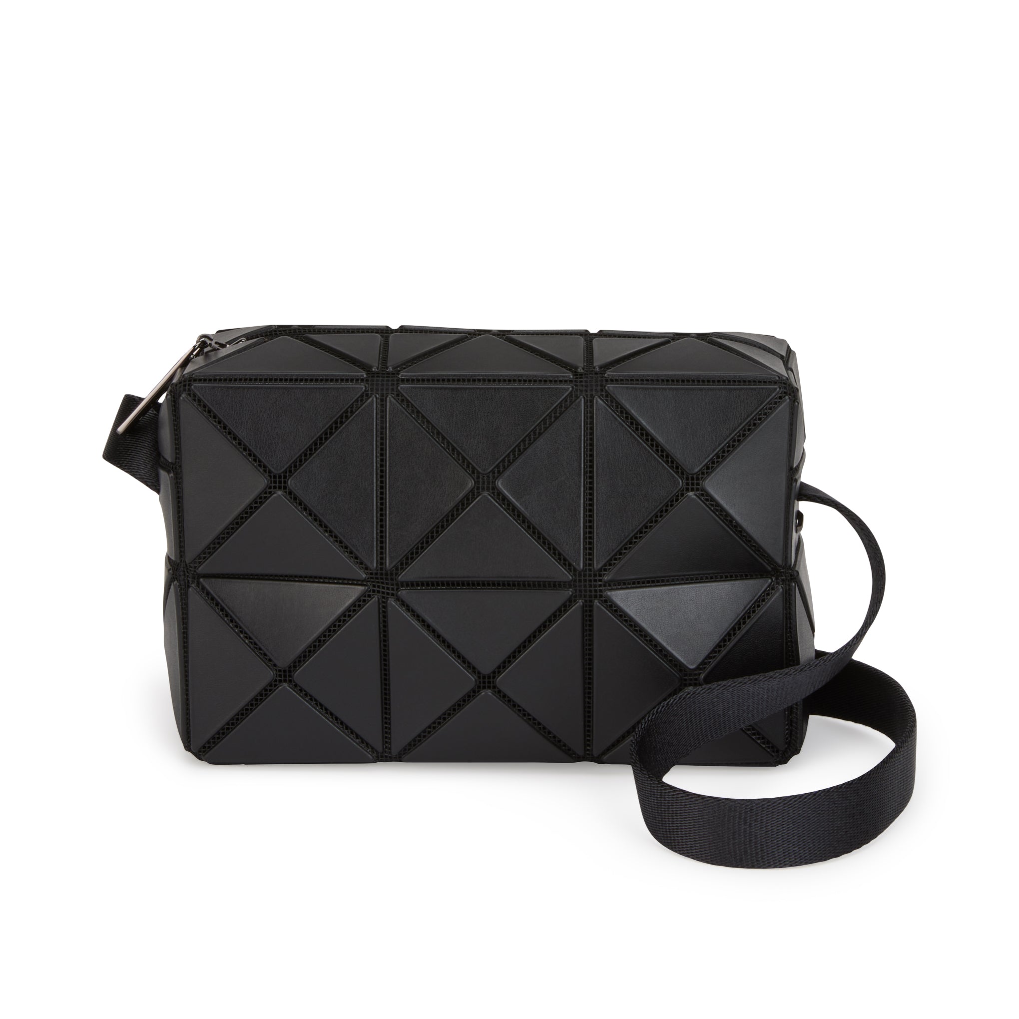 Issey Miyake BAO BAO Cuboid Crossbody Bag - Black Geometric Shoulder Bag