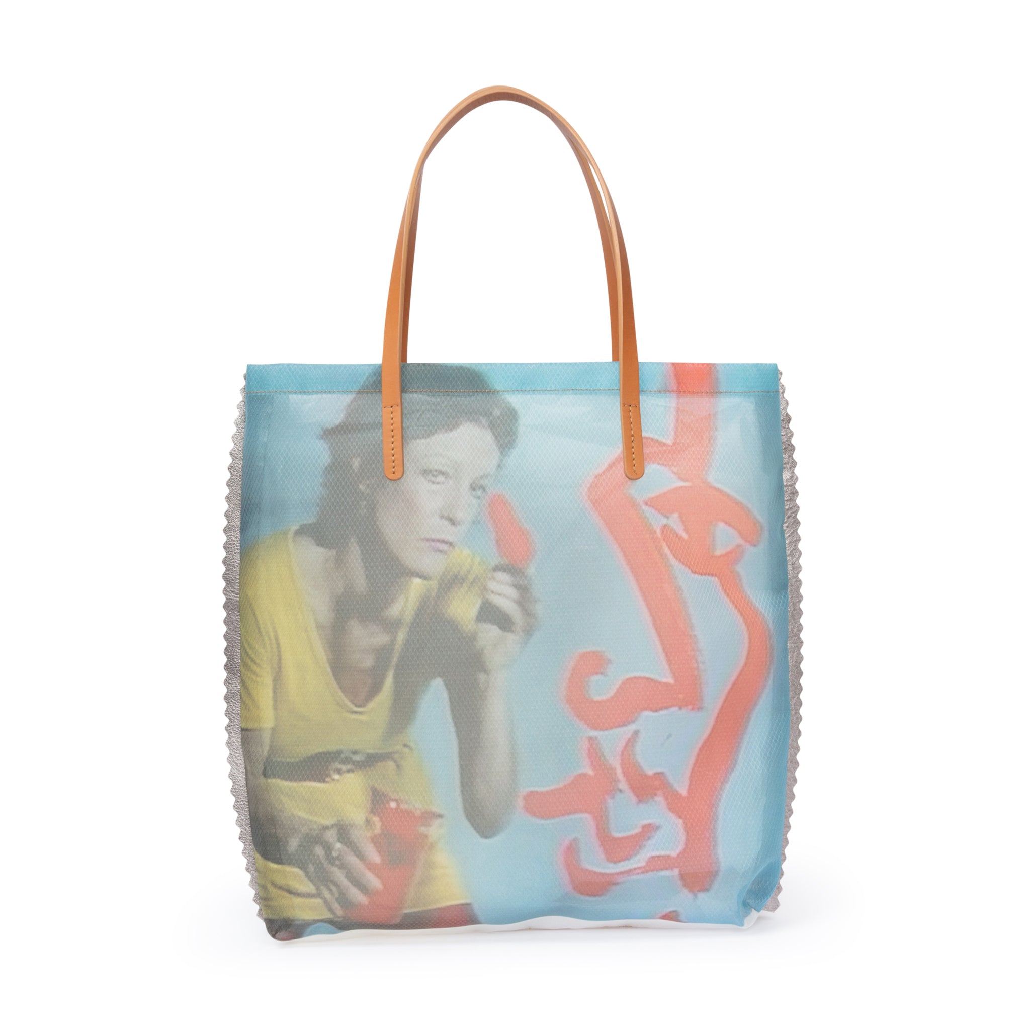 Joan Jonas x Rachel Comey Blue Mesh Tote Bag | MoMA Exclusive