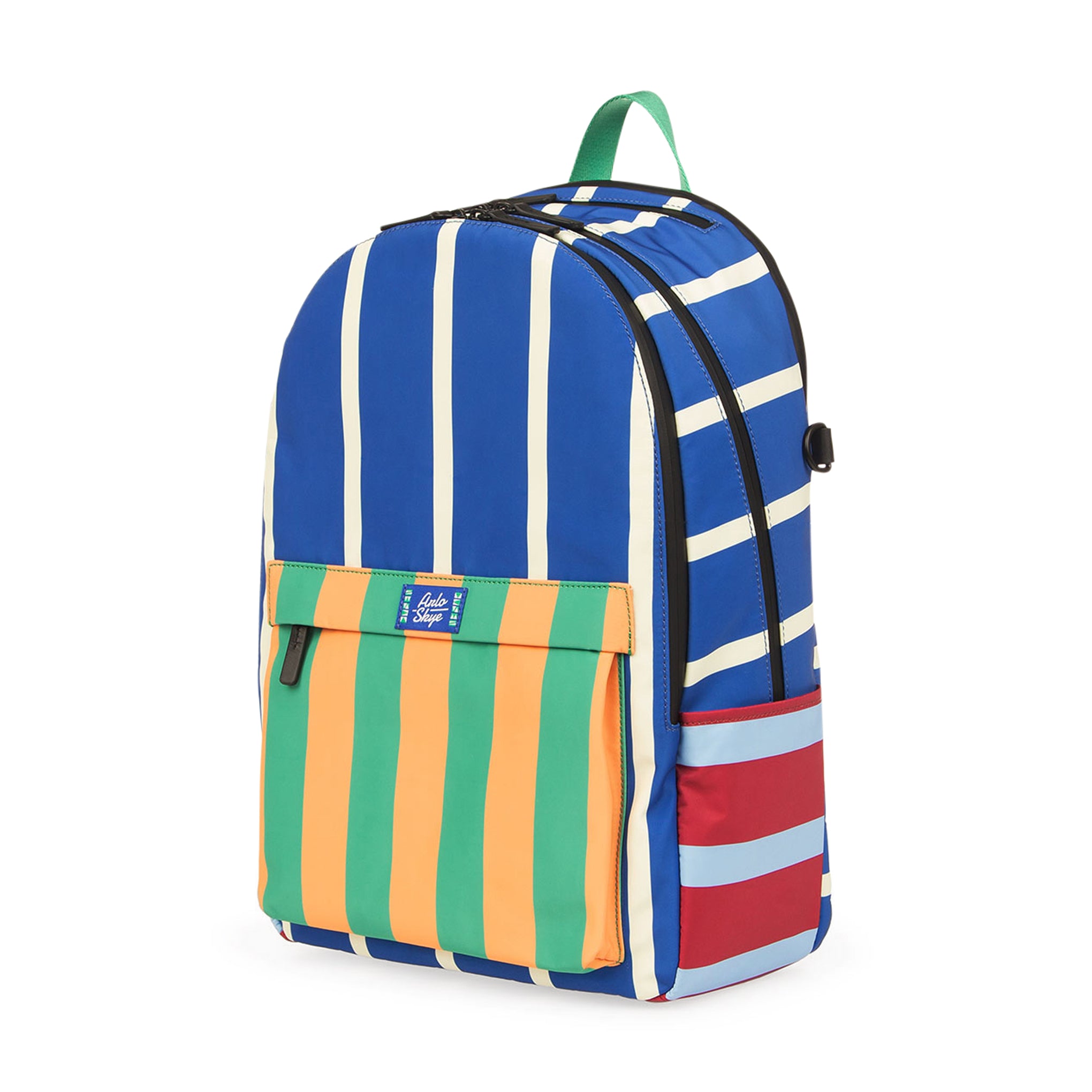 Arlo Skye Dusen Dusen Striped Travel Backpack with Laptop Sleeve