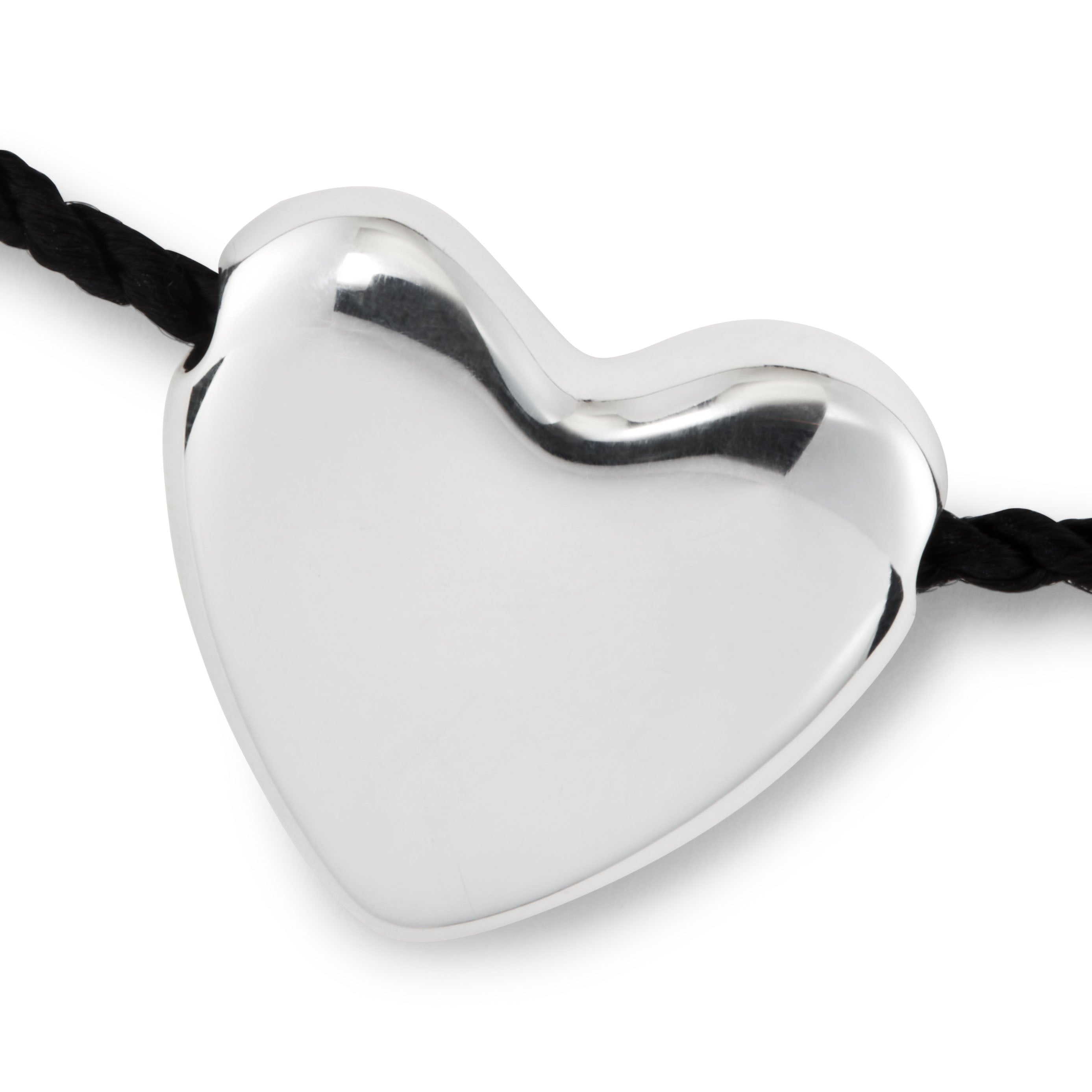 Annika Inez Sterling Silver Heart Pendant Necklace