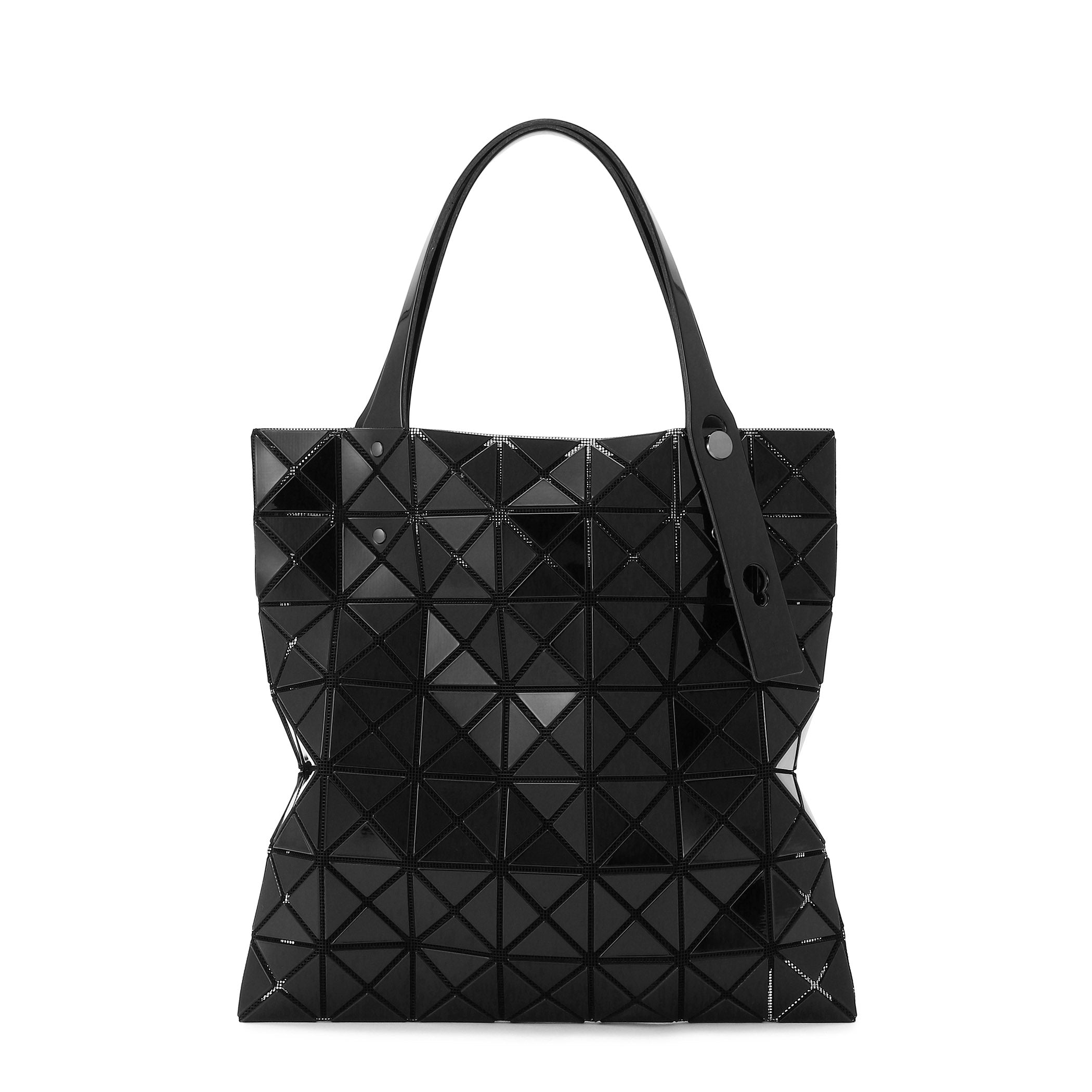 Issey Miyake Bao Bao Prism Tote Bag - White Iridescent Mesh