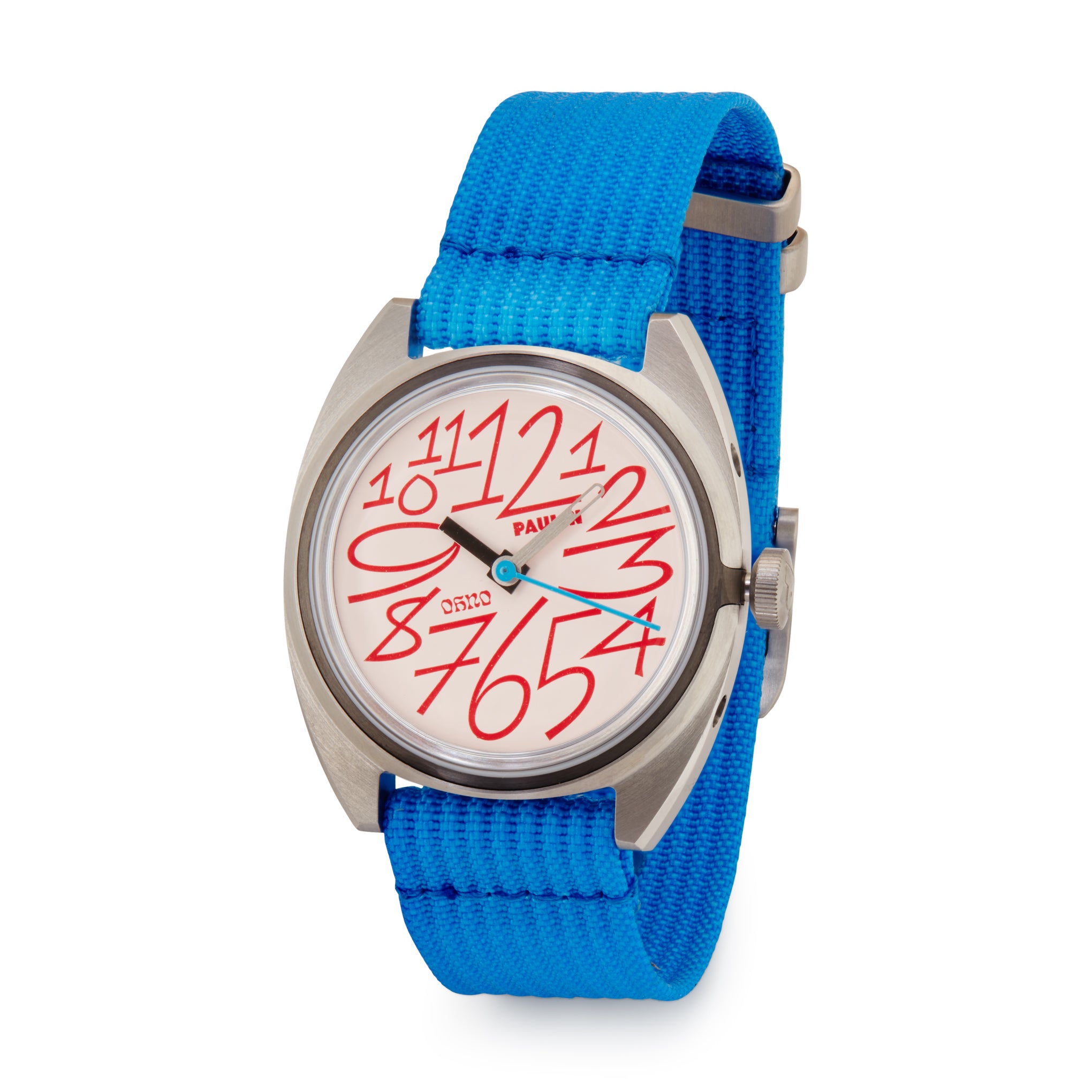 Paulin OH no Modul Quartz Watch - Swiss Made, Typography Design