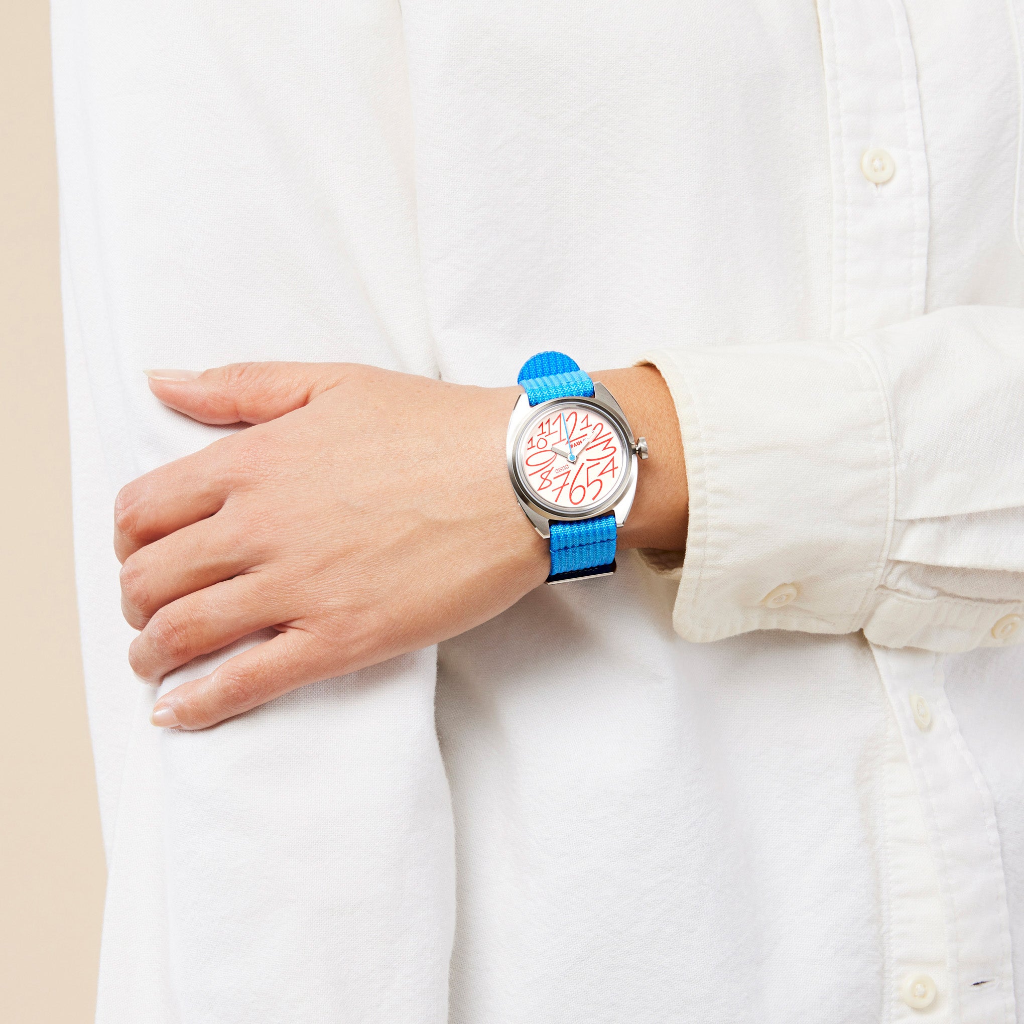 Paulin OH no Modul Quartz Watch - Swiss Made, Typography Design