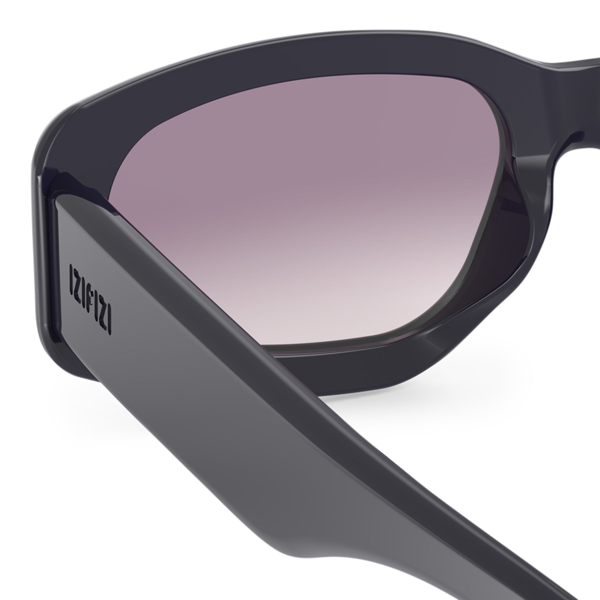 IZIPIZI Crush Violet Vortex Unisex Sunglasses