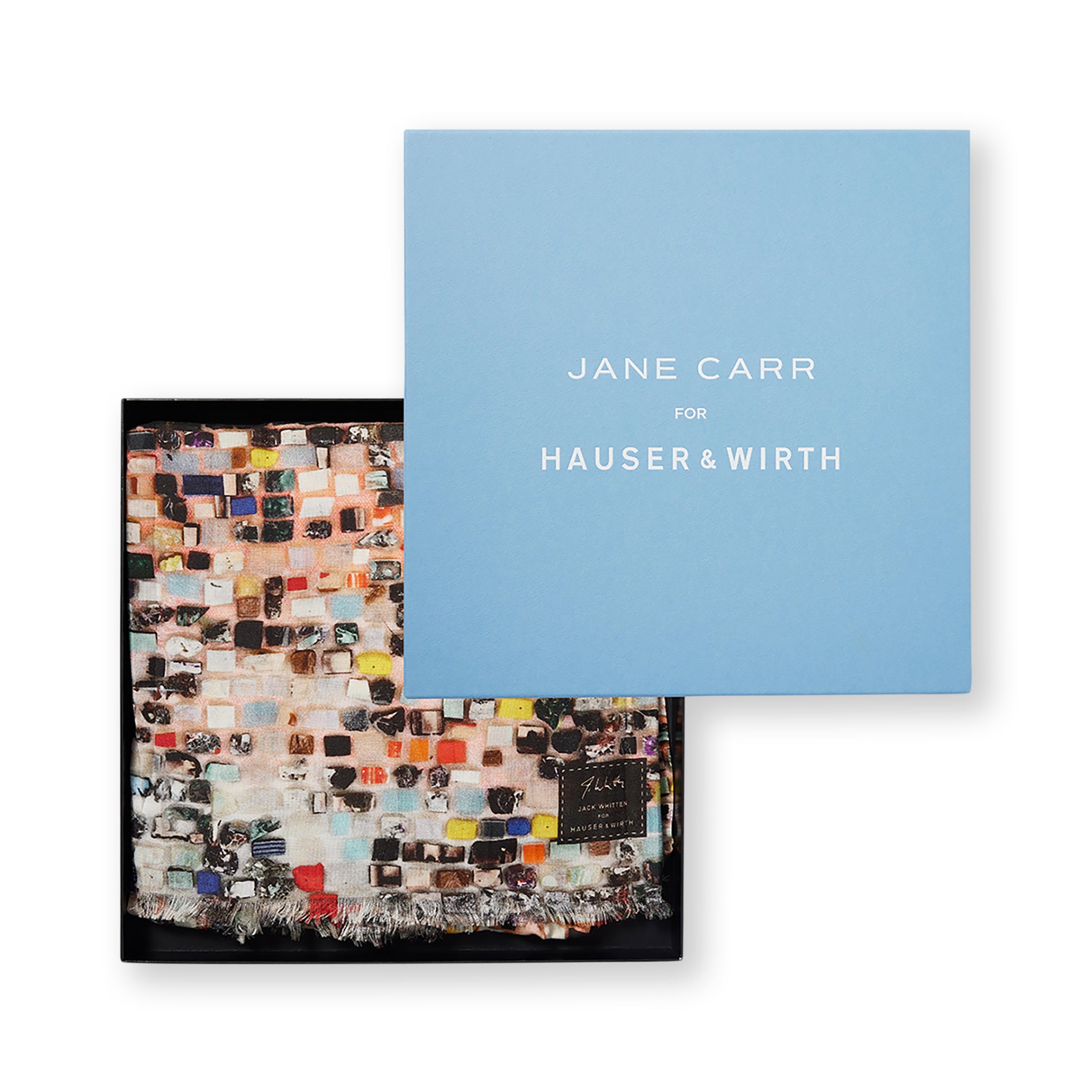 Jack Whitten Silk & Cotton Art Scarf – Limited Edition