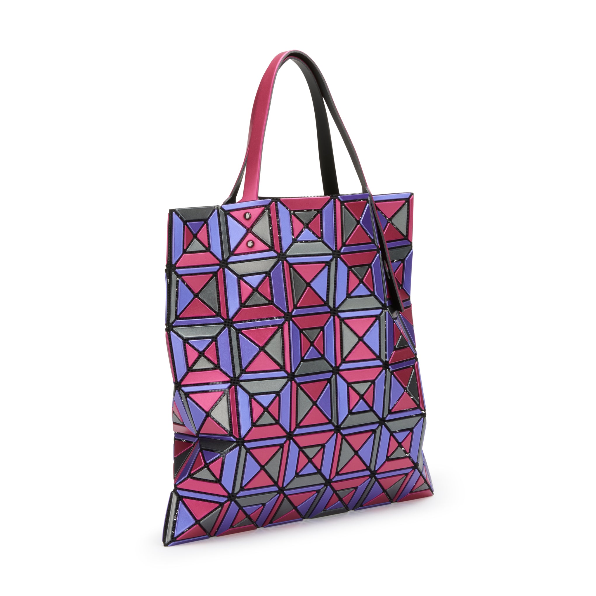 Issey Miyake BAO BAO Pink Geometric Tote Bag