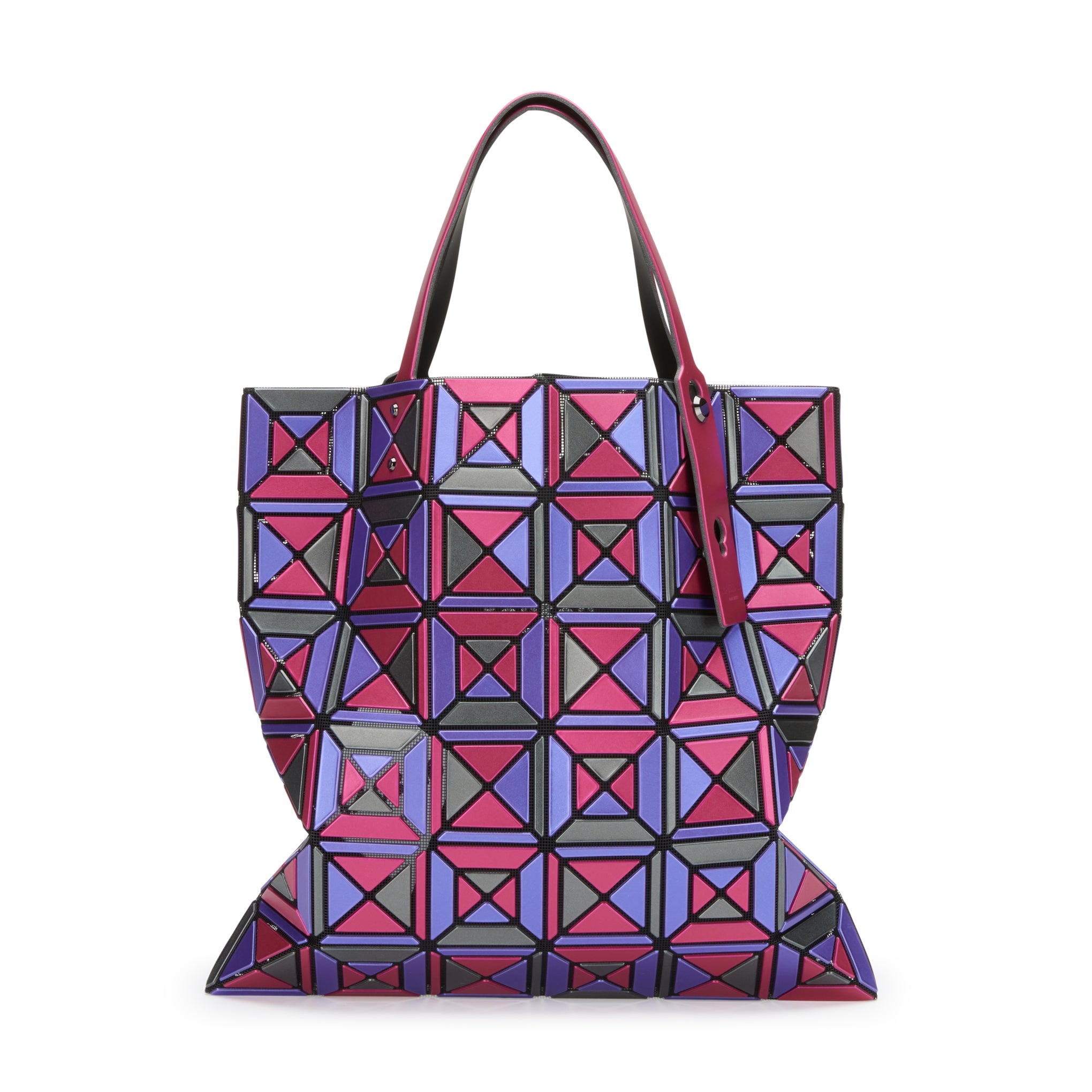 Issey Miyake BAO BAO Pink Geometric Tote Bag
