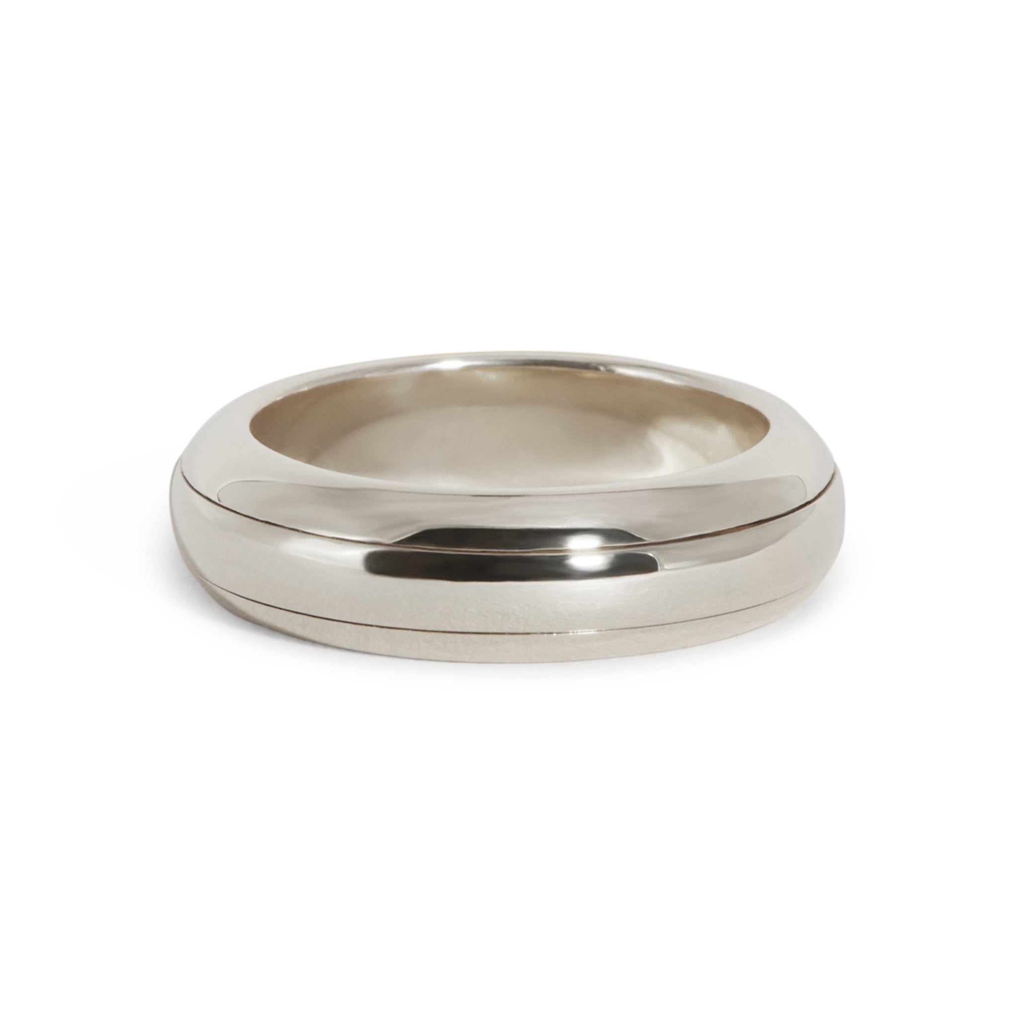 J. Hannah Sterling Silver Pivot Ring - Anxiety Relief Spinner Ring