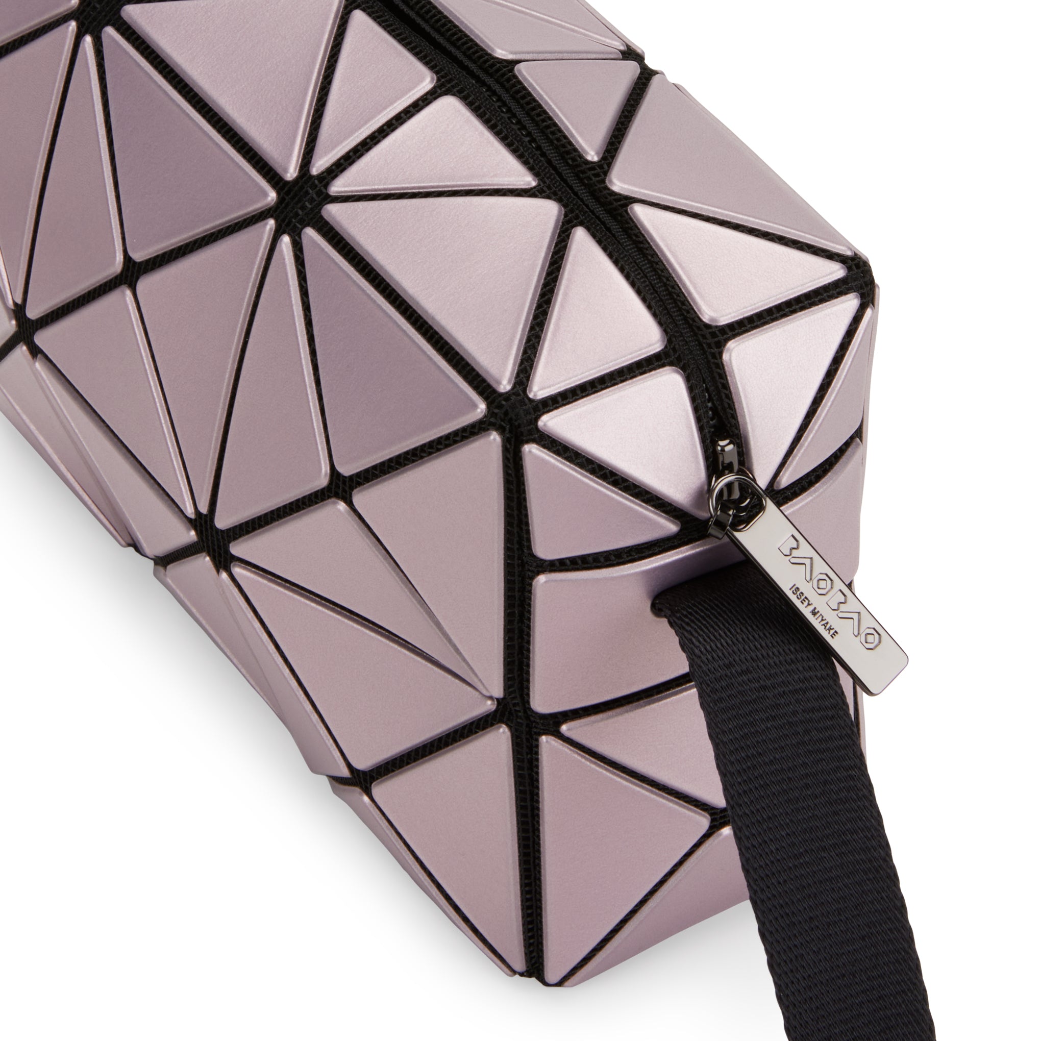 BAO BAO ISSEY MIYAKE Light Pink Metallic Crossbody Bag