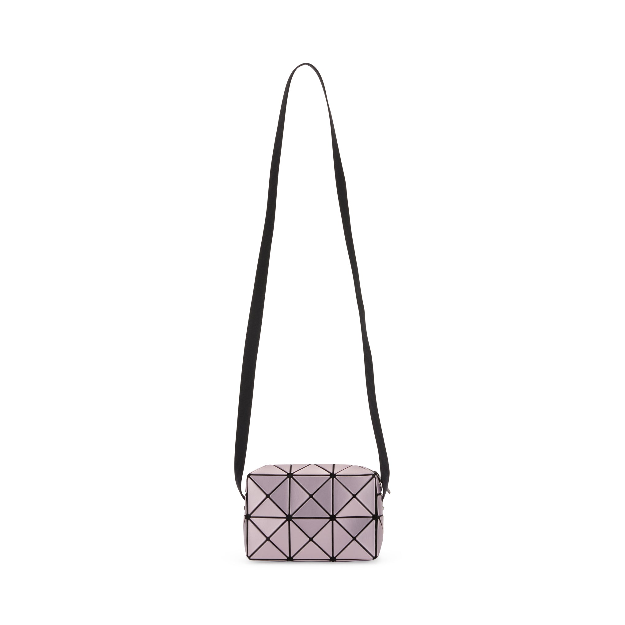 BAO BAO ISSEY MIYAKE Light Pink Metallic Crossbody Bag