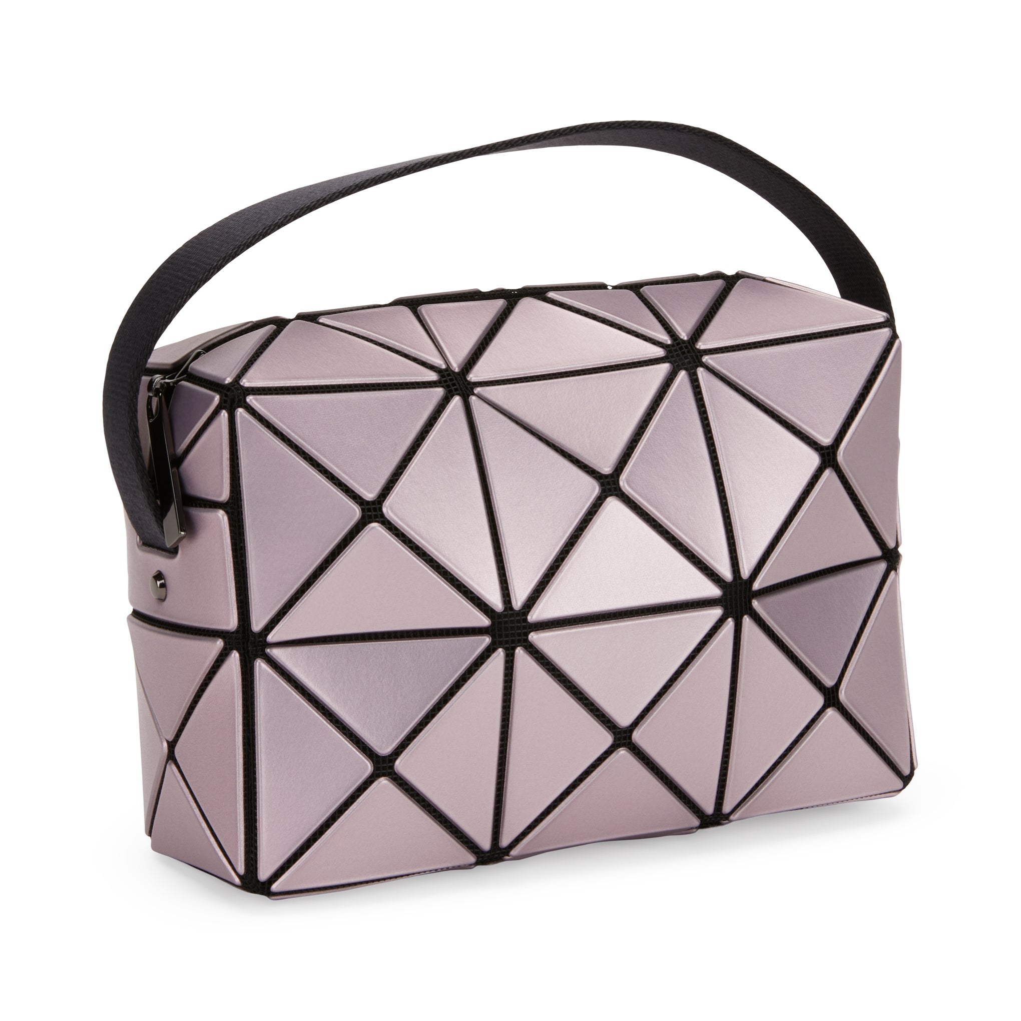 BAO BAO ISSEY MIYAKE Light Pink Metallic Crossbody Bag