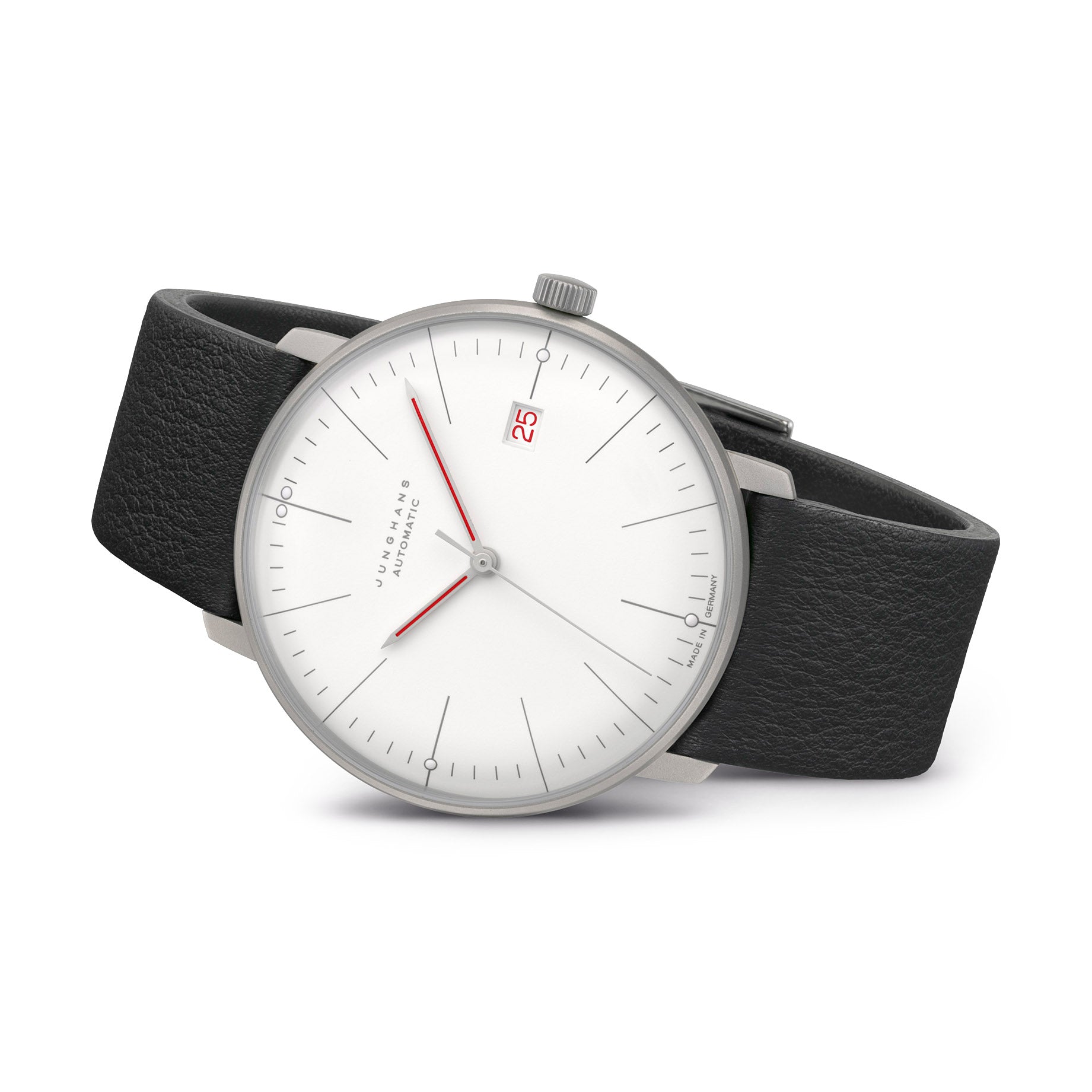 Max Bill Bauhaus Automatic Watch 38mm Stainless Steel