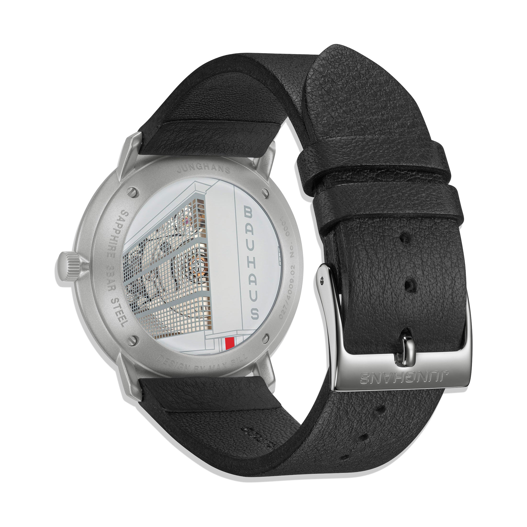 Max Bill Bauhaus Automatic Watch 38mm Stainless Steel