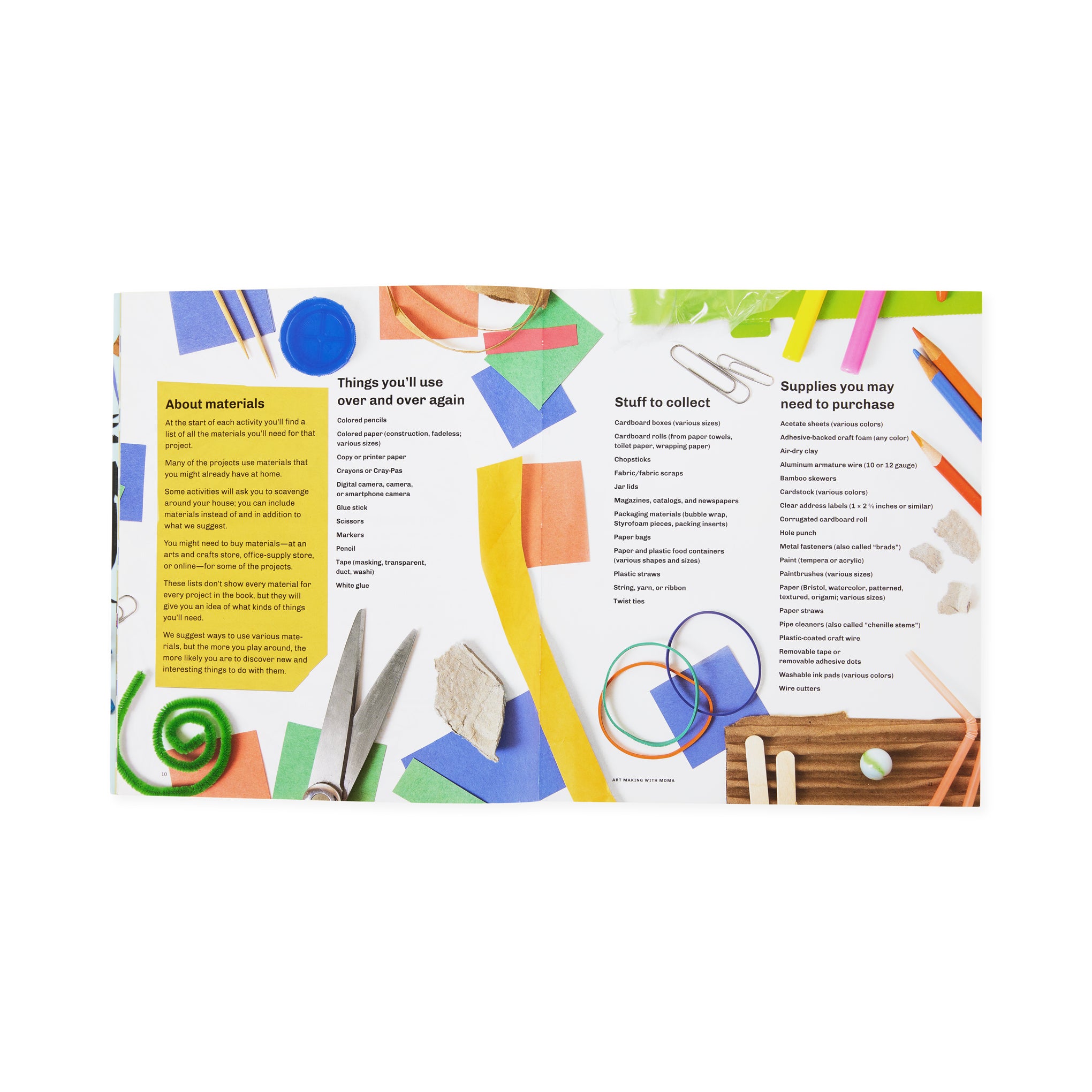 MoMA Art Activity Book for Kids: 20 Creative Projects - Paperback