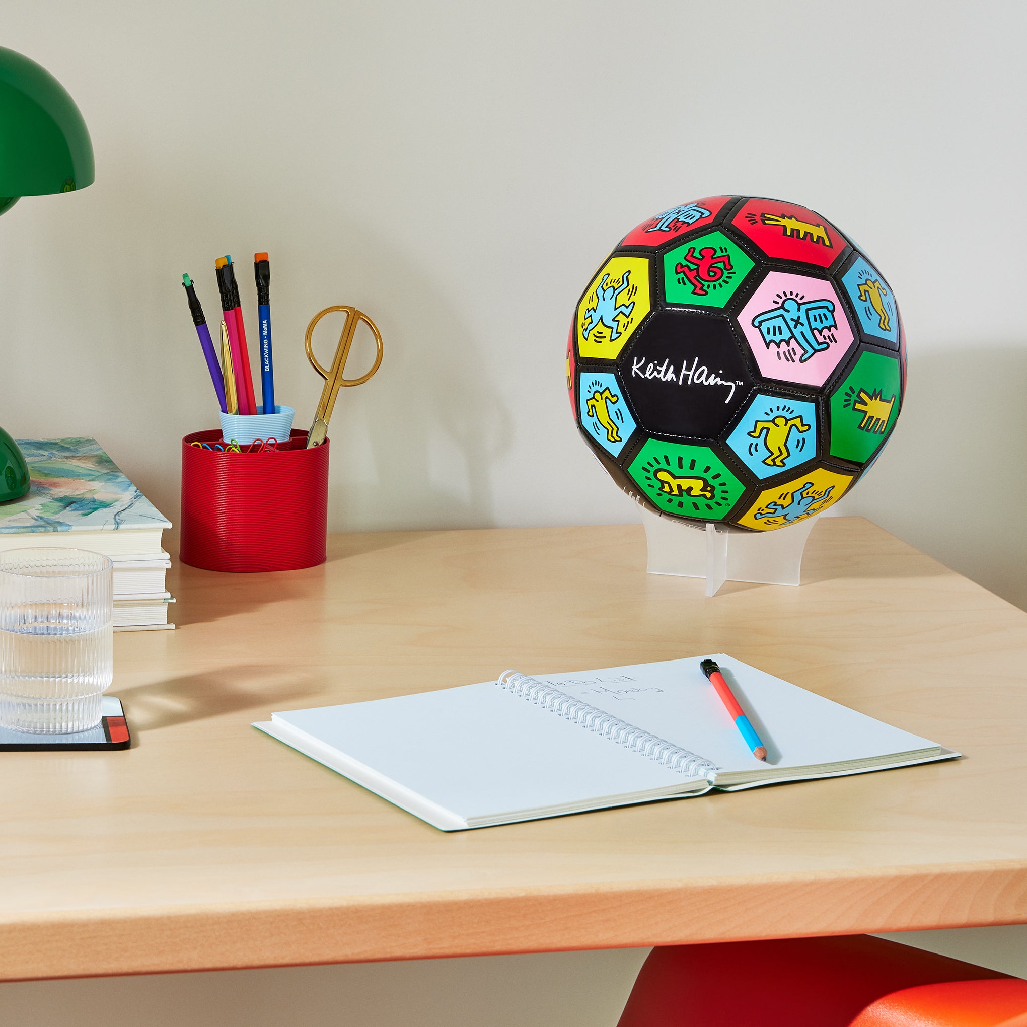 Keith Haring Signature Soccer Ball - Official Size 5