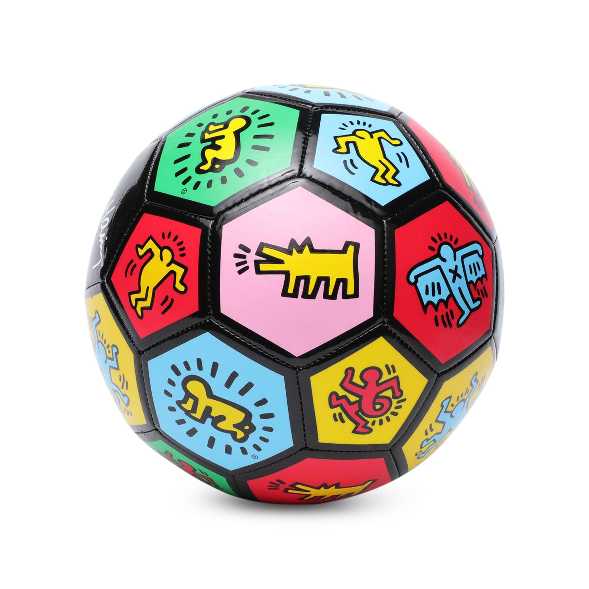 Keith Haring Signature Soccer Ball - Official Size 5