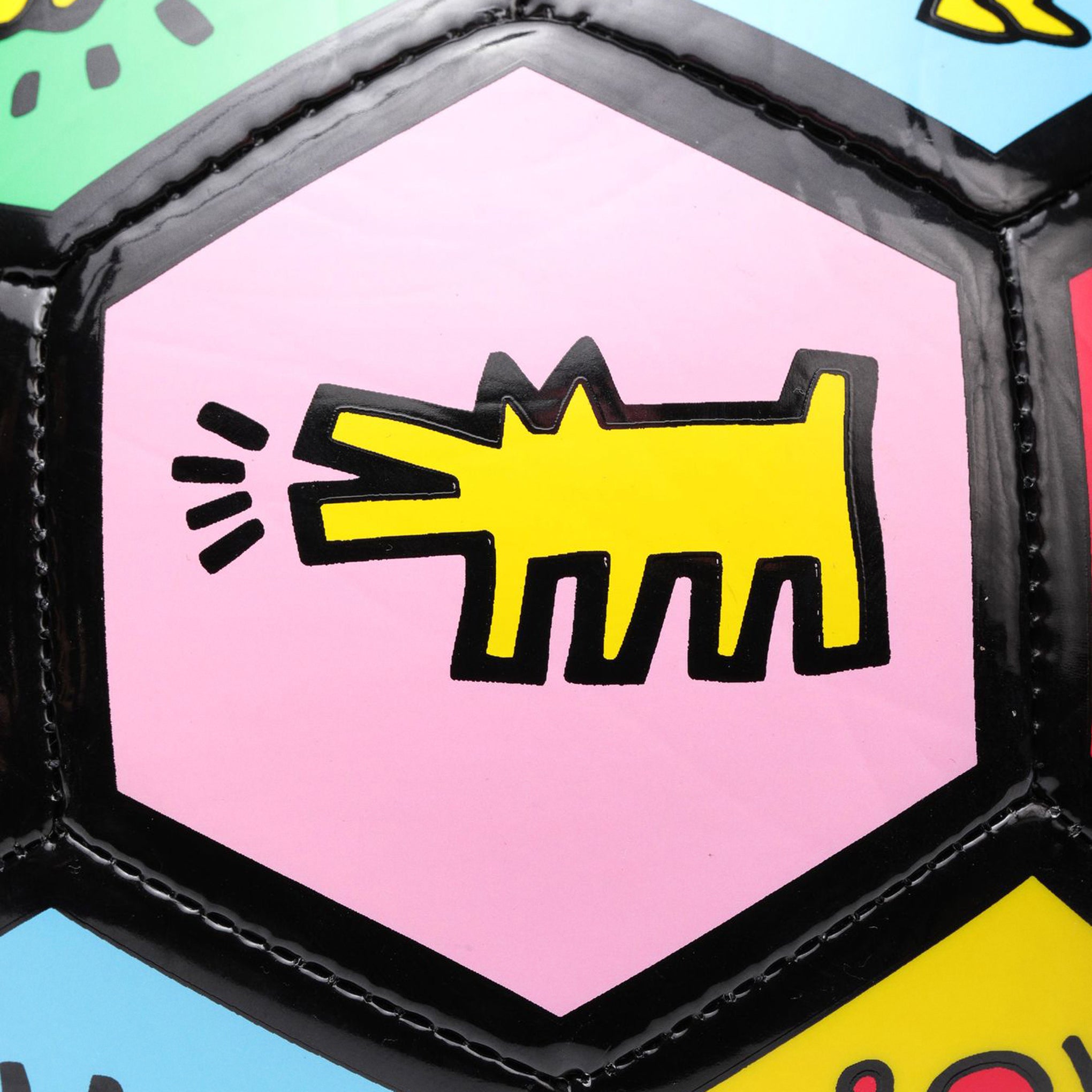 Keith Haring Signature Soccer Ball - Official Size 5