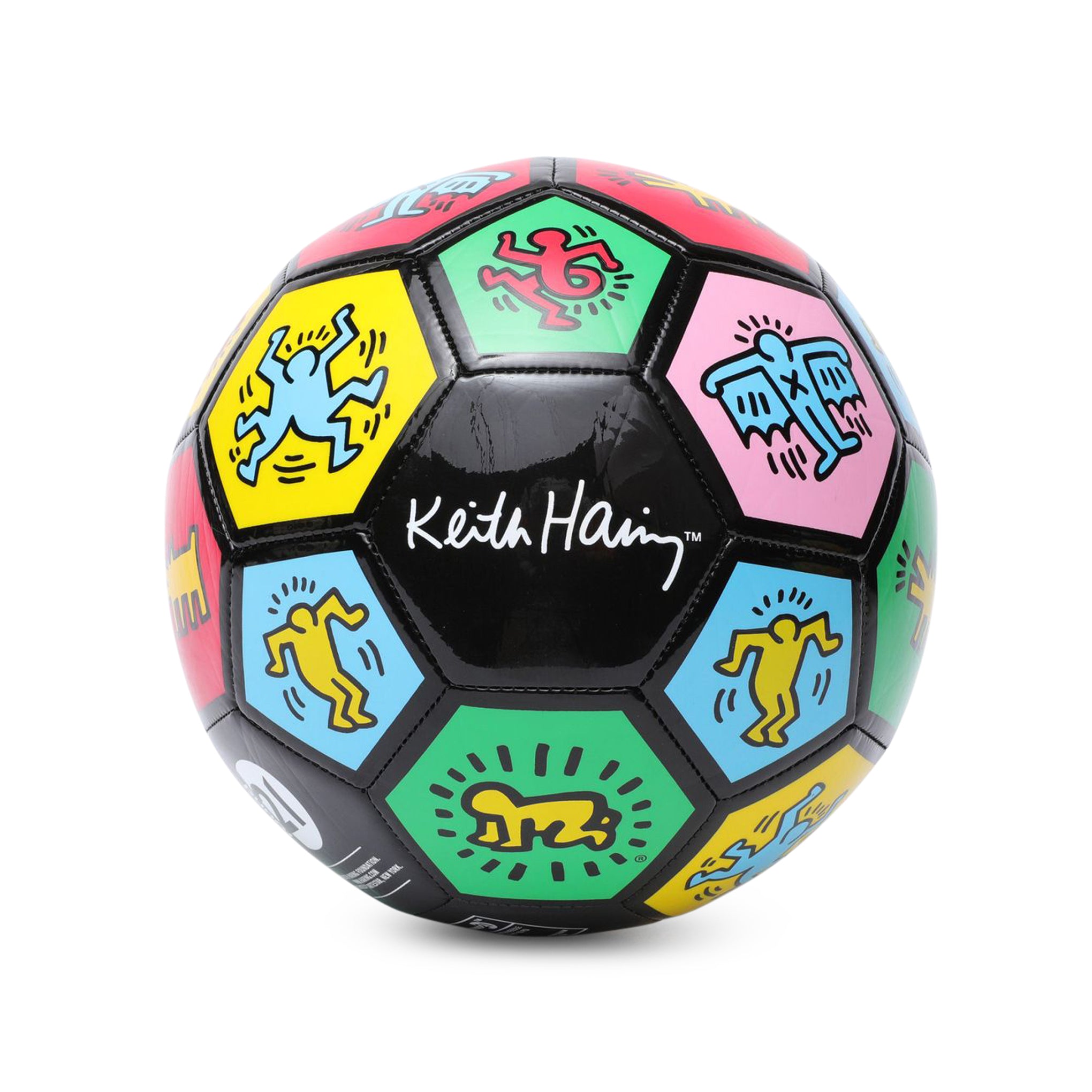 Keith Haring Signature Soccer Ball - Official Size 5