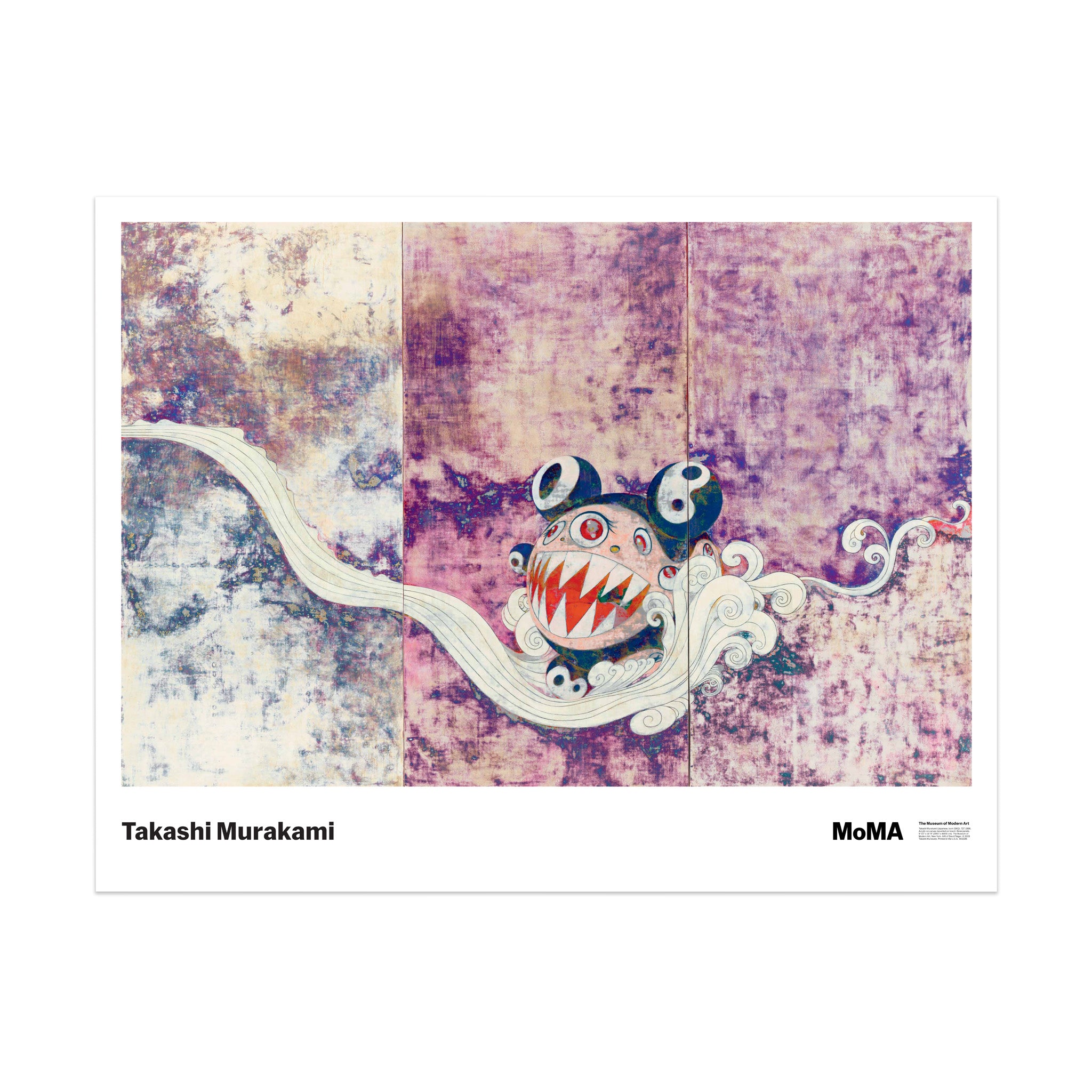 Takashi Murakami 727 Anime Art Poster - Mr. DOB Unframed Print
