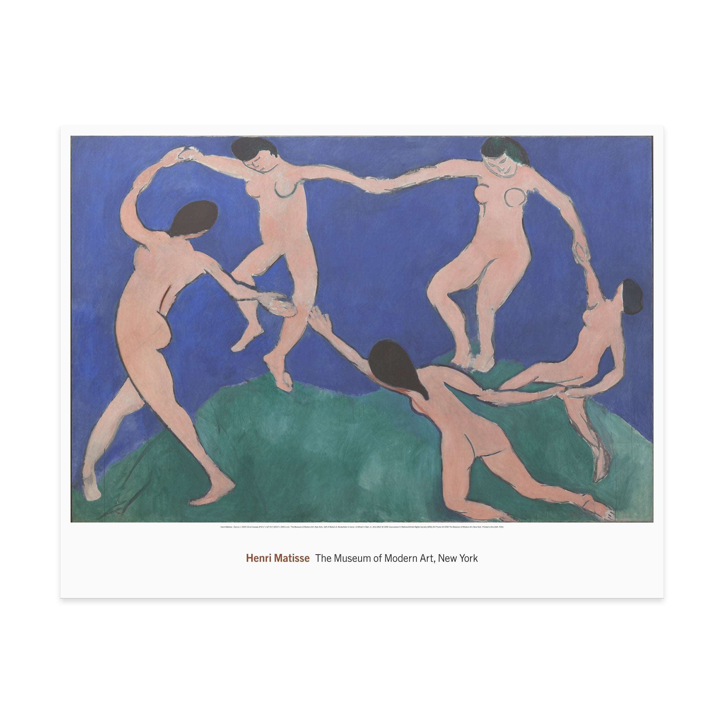 Henri Matisse Dance I Art Poster Reproduction
