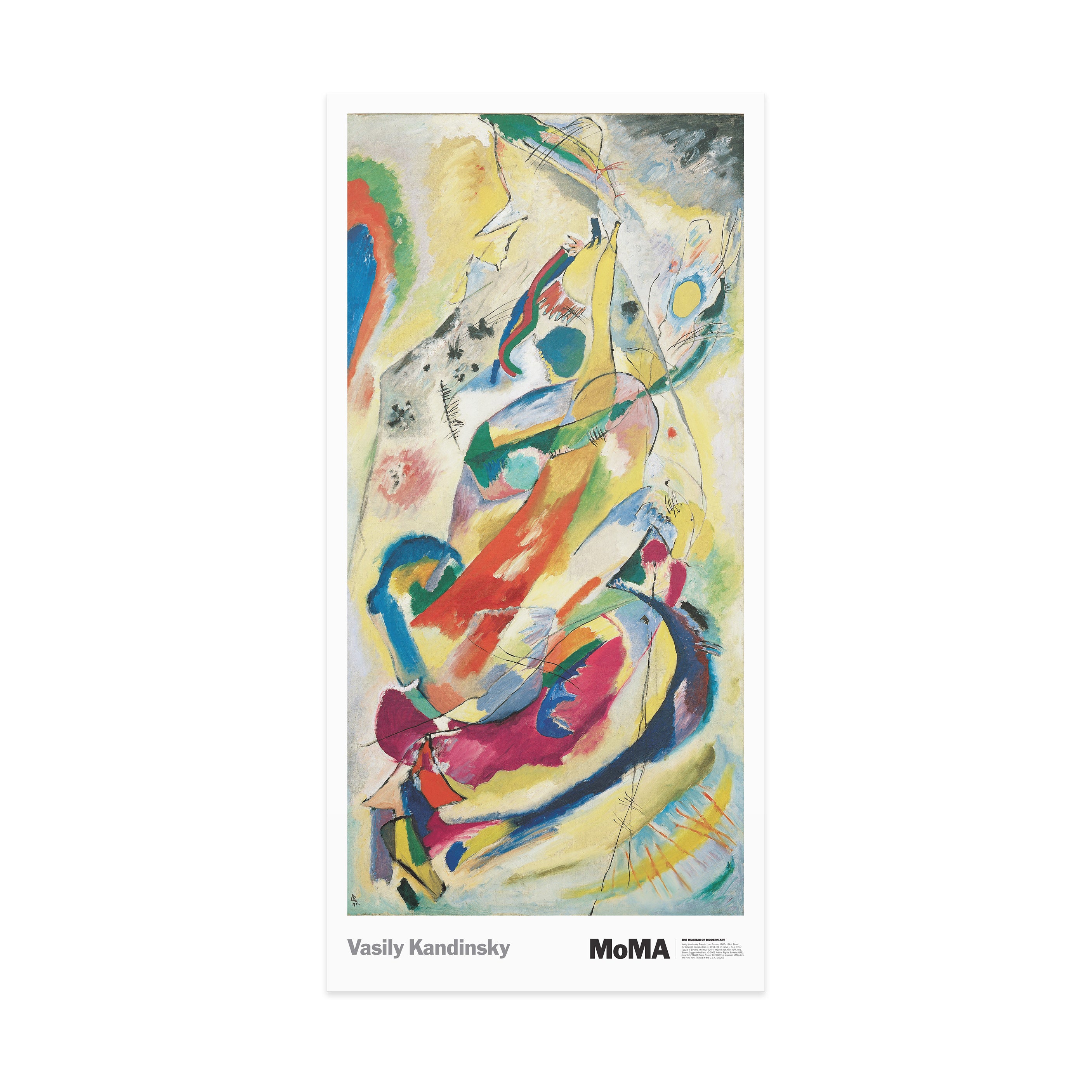 Kandinsky Panel for Edwin R. Campbell No. 1 Art Poster