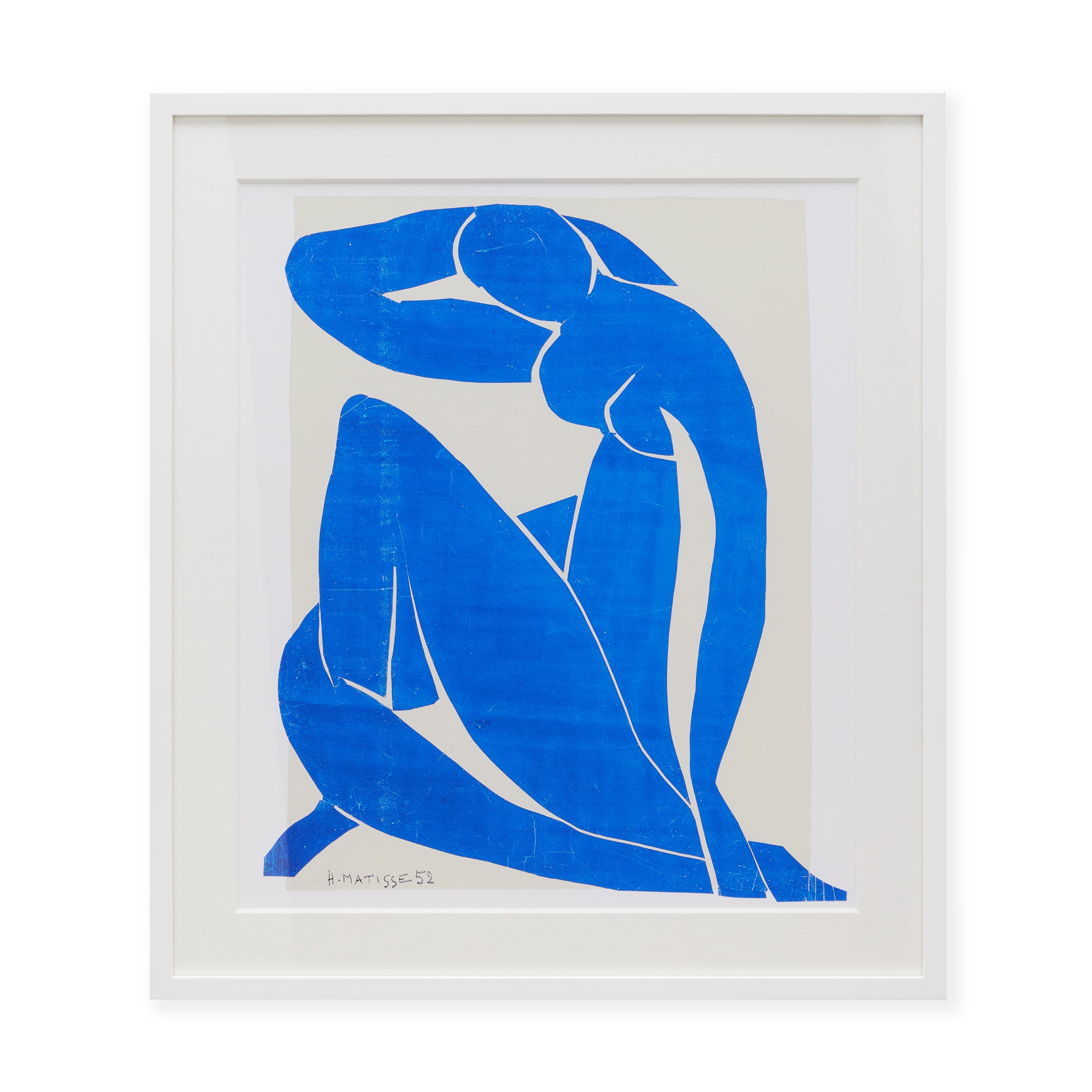 Henri Matisse Blue Nude II Framed Art Print Poster