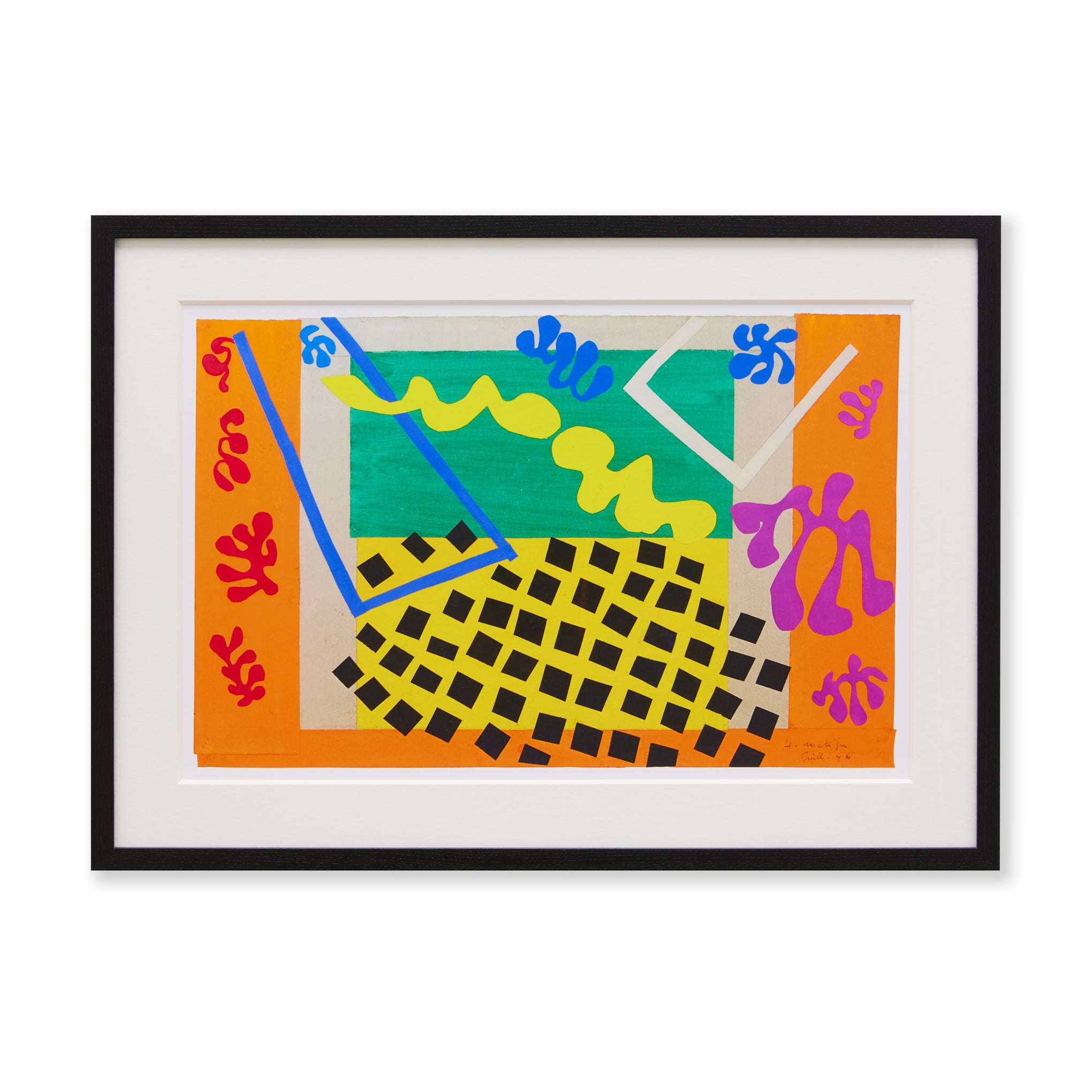 Henri Matisse The Codomas Framed Art Print Poster