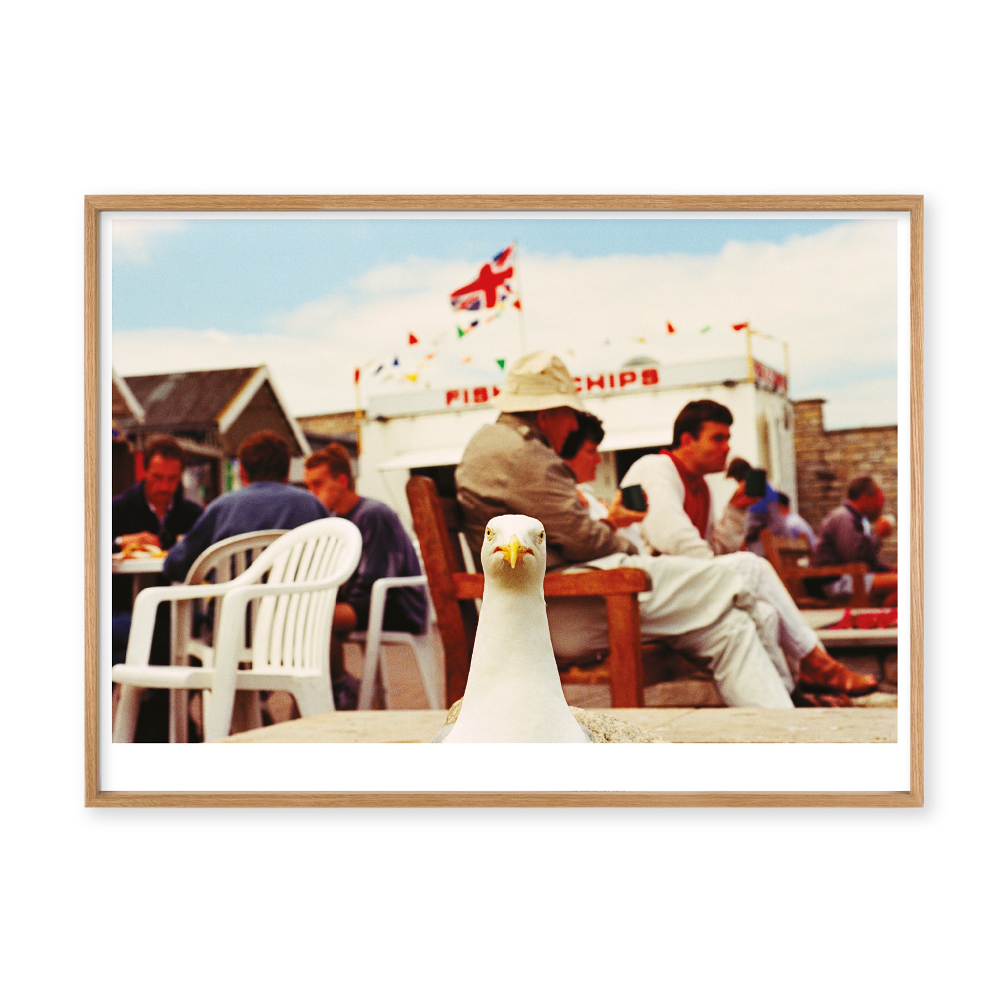 Martin Parr West Bay Framed Art Poster - MoMA Exclusive