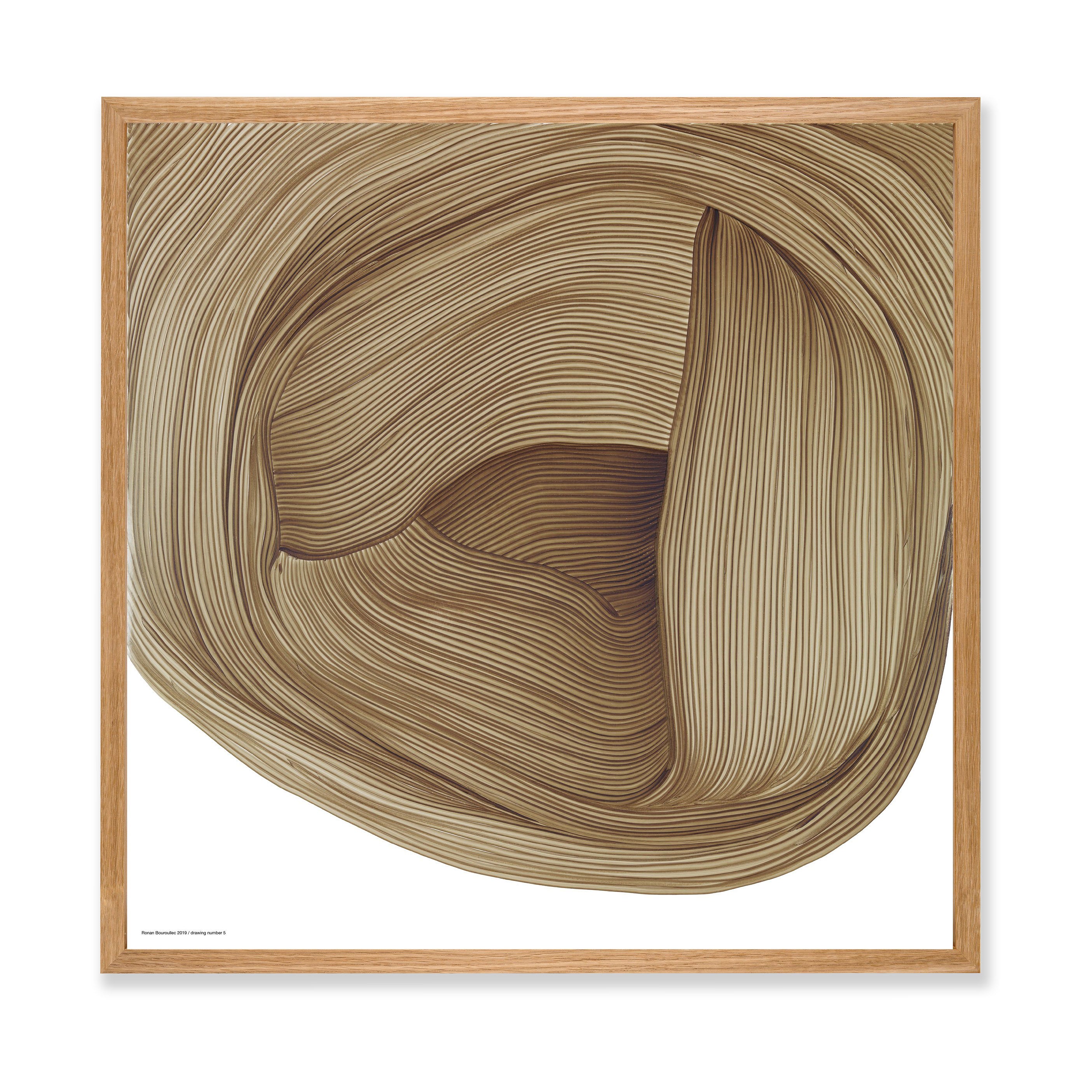 Ronan Bouroullec Drawing 5 Framed Art Print - MoMA Lithography Poster
