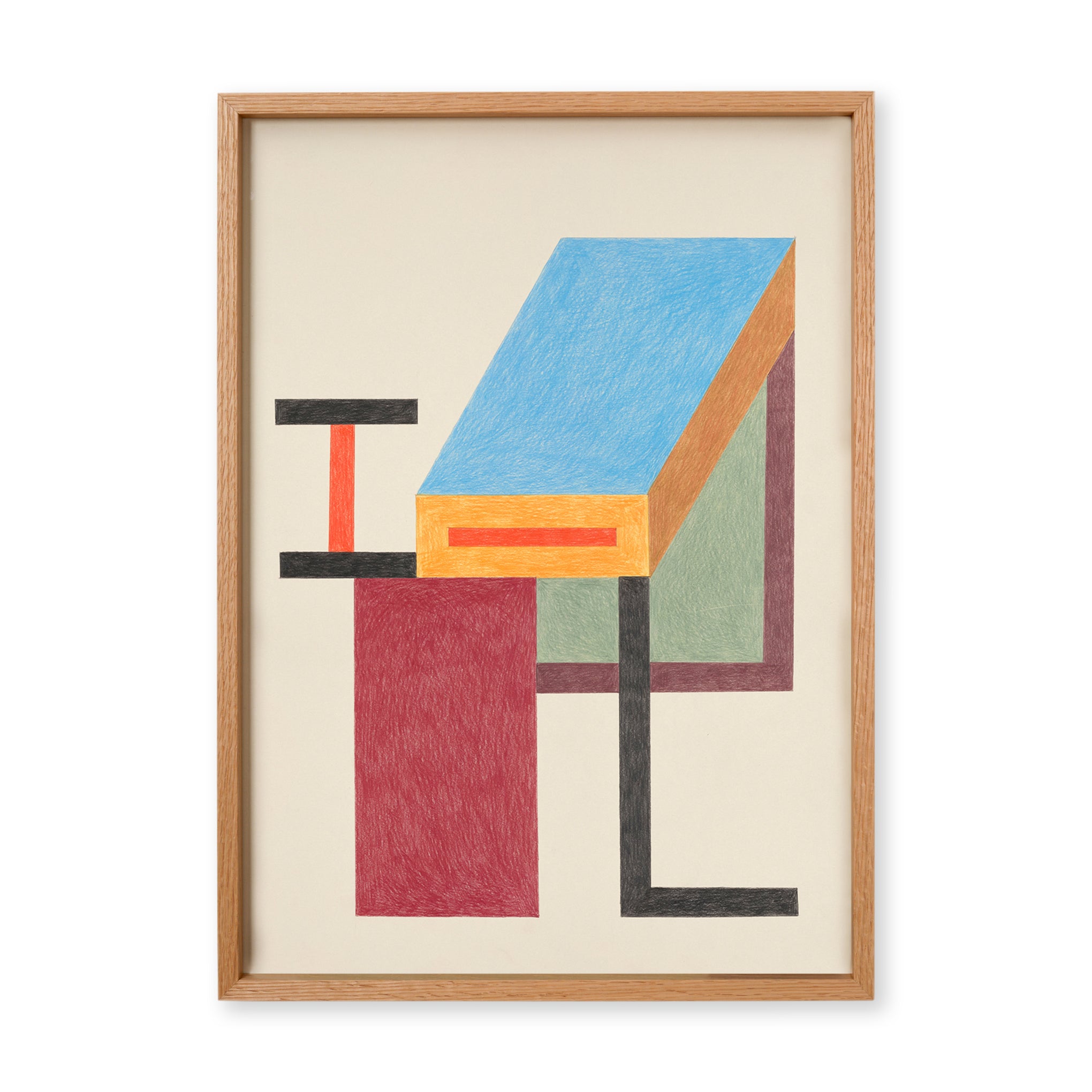 Nathalie Du Pasquier Spirou Limited Edition Framed Art Print