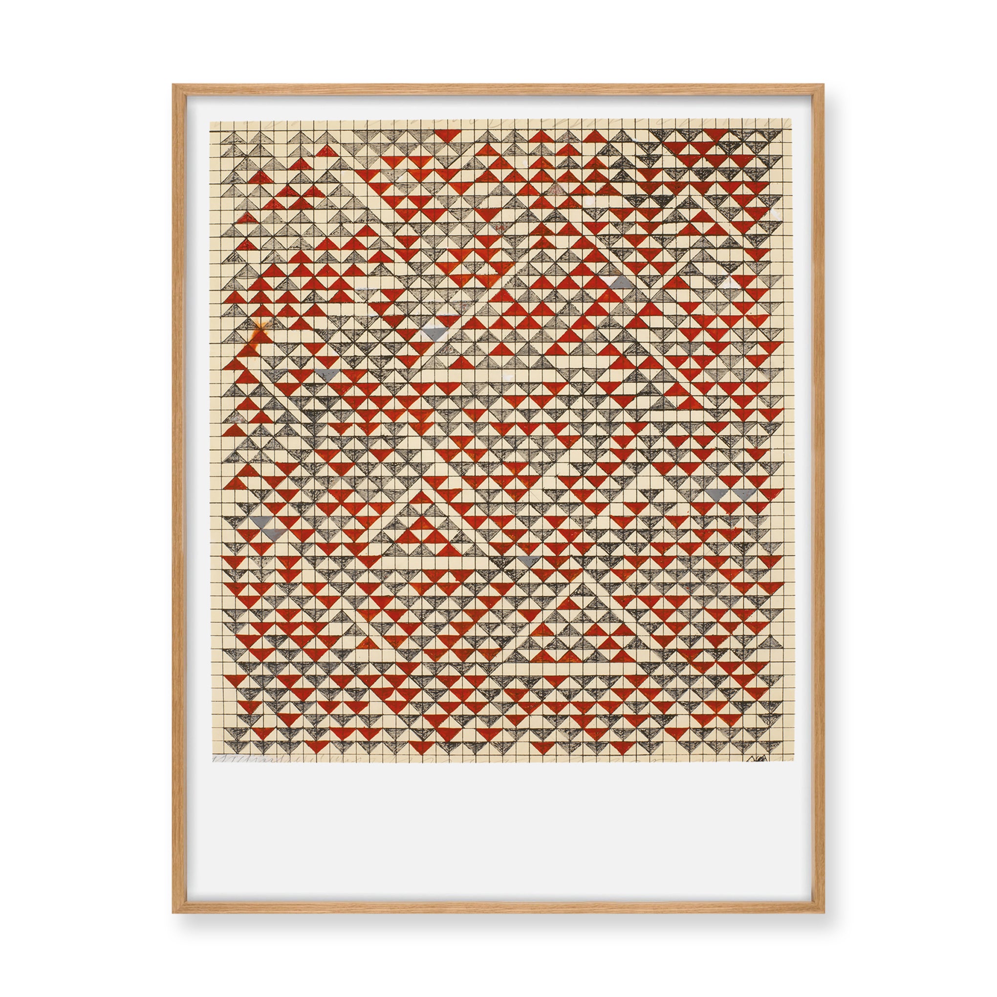 Anni Albers Framed Art Print - Camino Real Study Poster