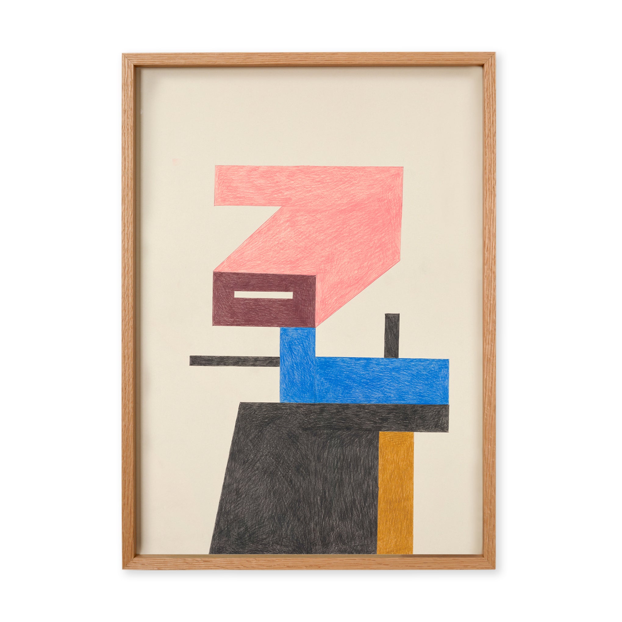Nathalie Du Pasquier Tintin Limited Edition Framed Art Print