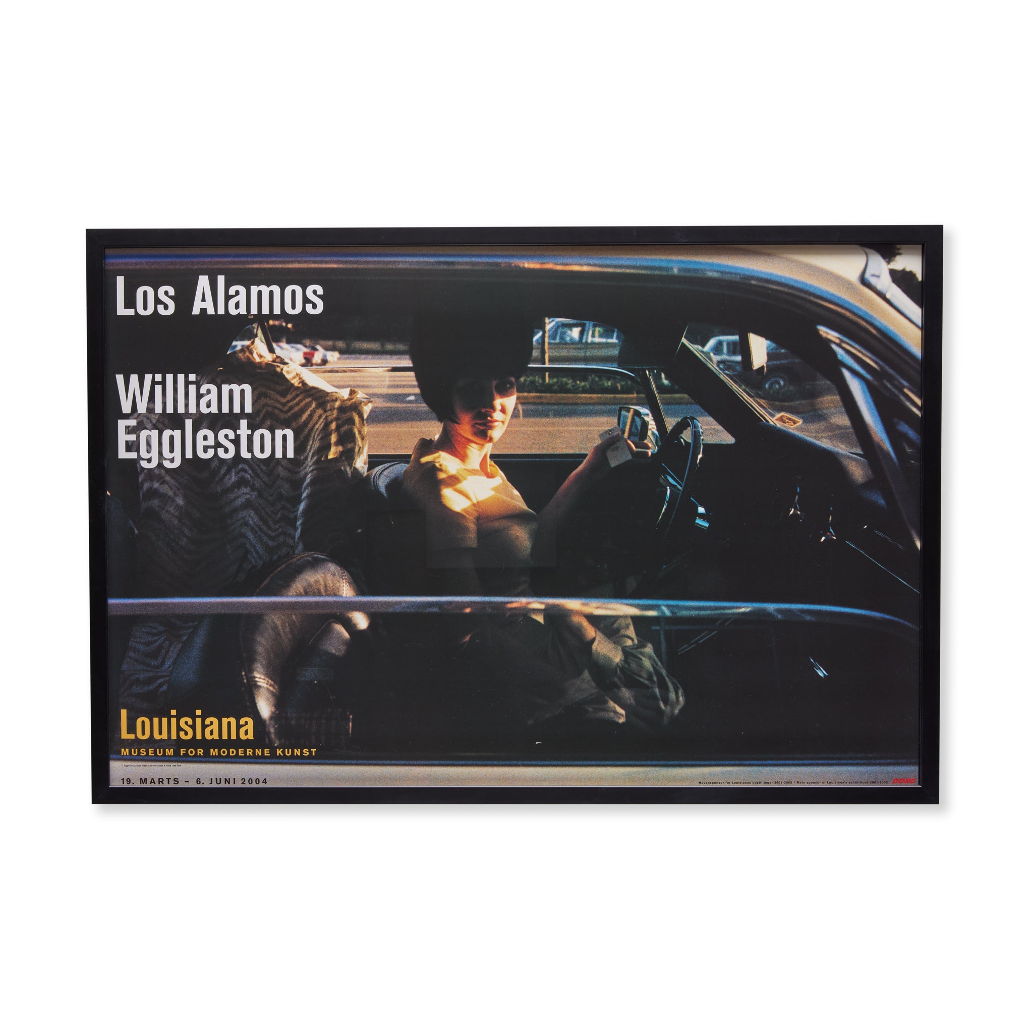 William Eggleston Los Alamos Framed Vintage Exhibition Poster