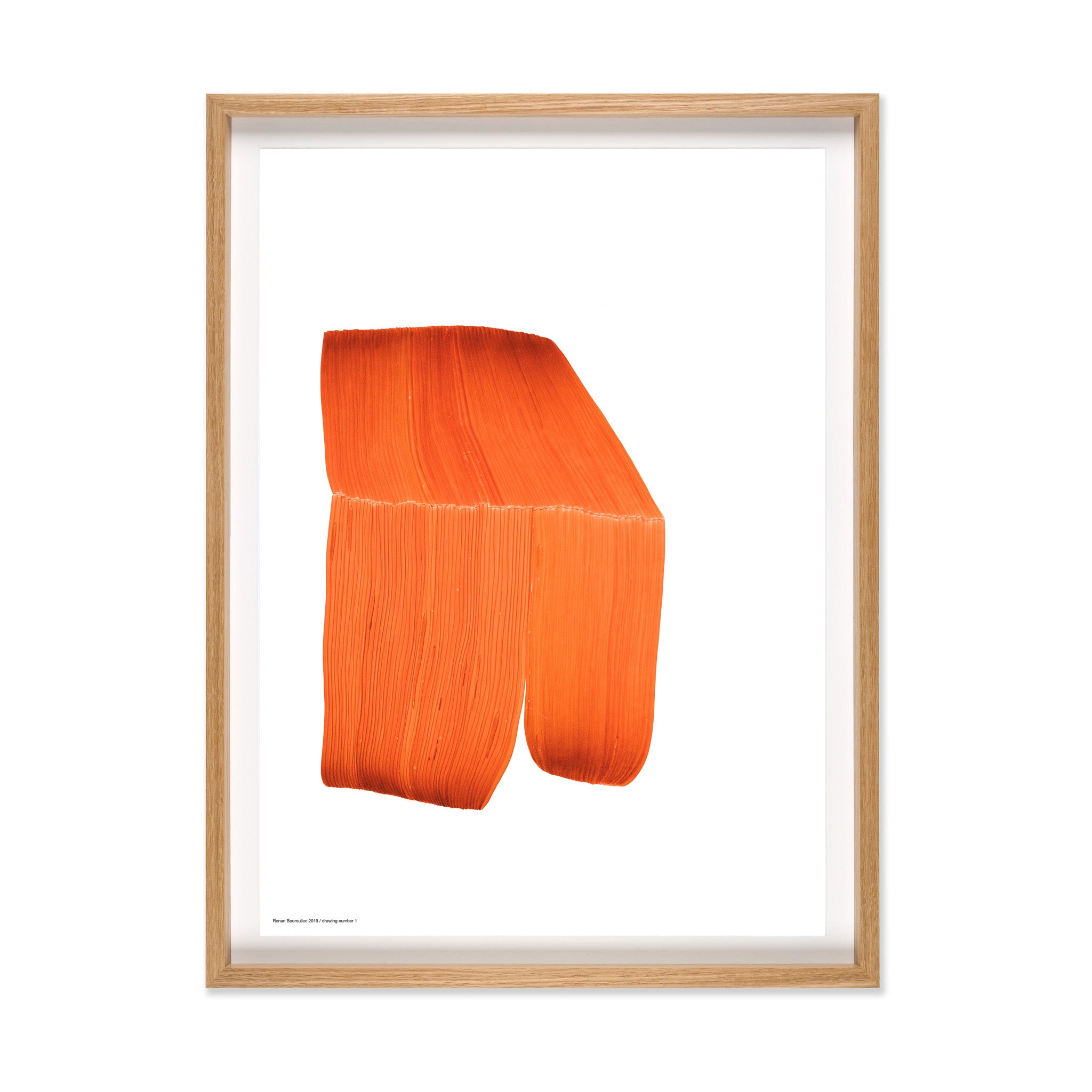 Ronan Bouroullec Framed Art Print - Drawing 1, 2020 - MoMA Exclusive