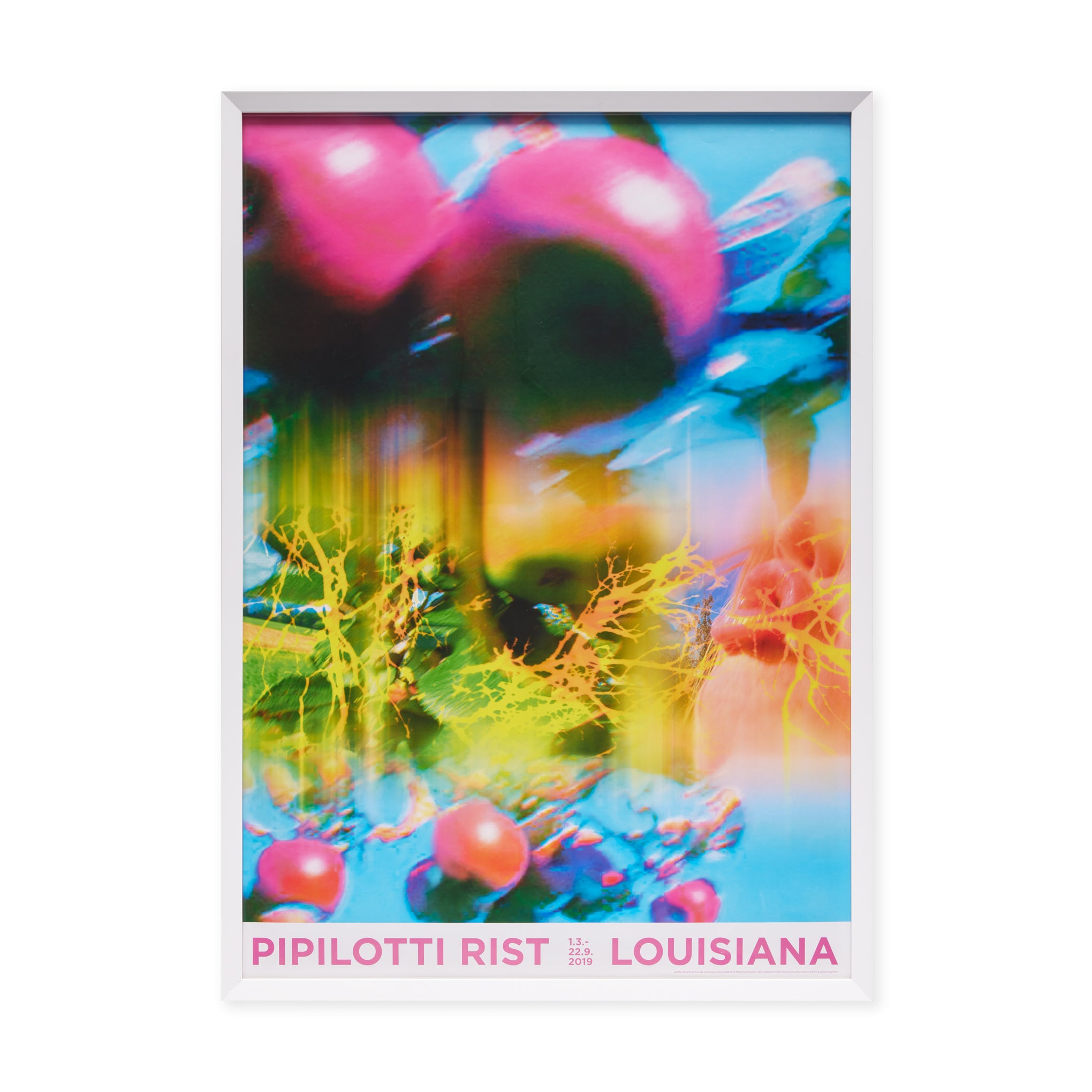 Pipilotti Rist Framed Exhibition Poster - Louisiana Museum Art