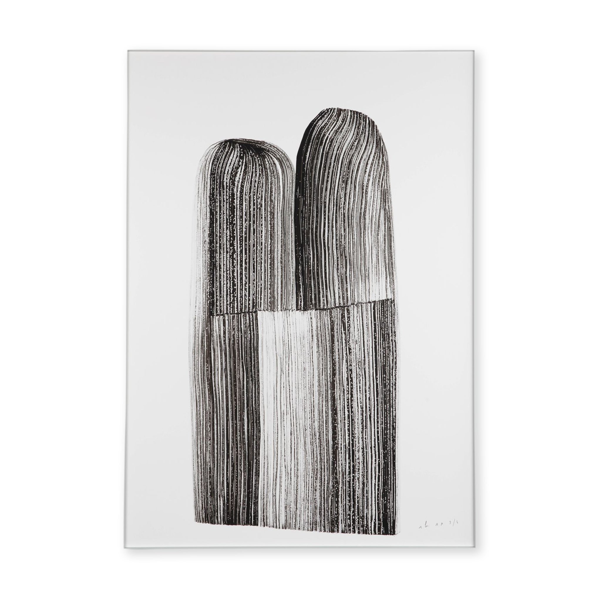 Ronan Bouroullec Black Ink 4 Limited Edition Framed Art Print