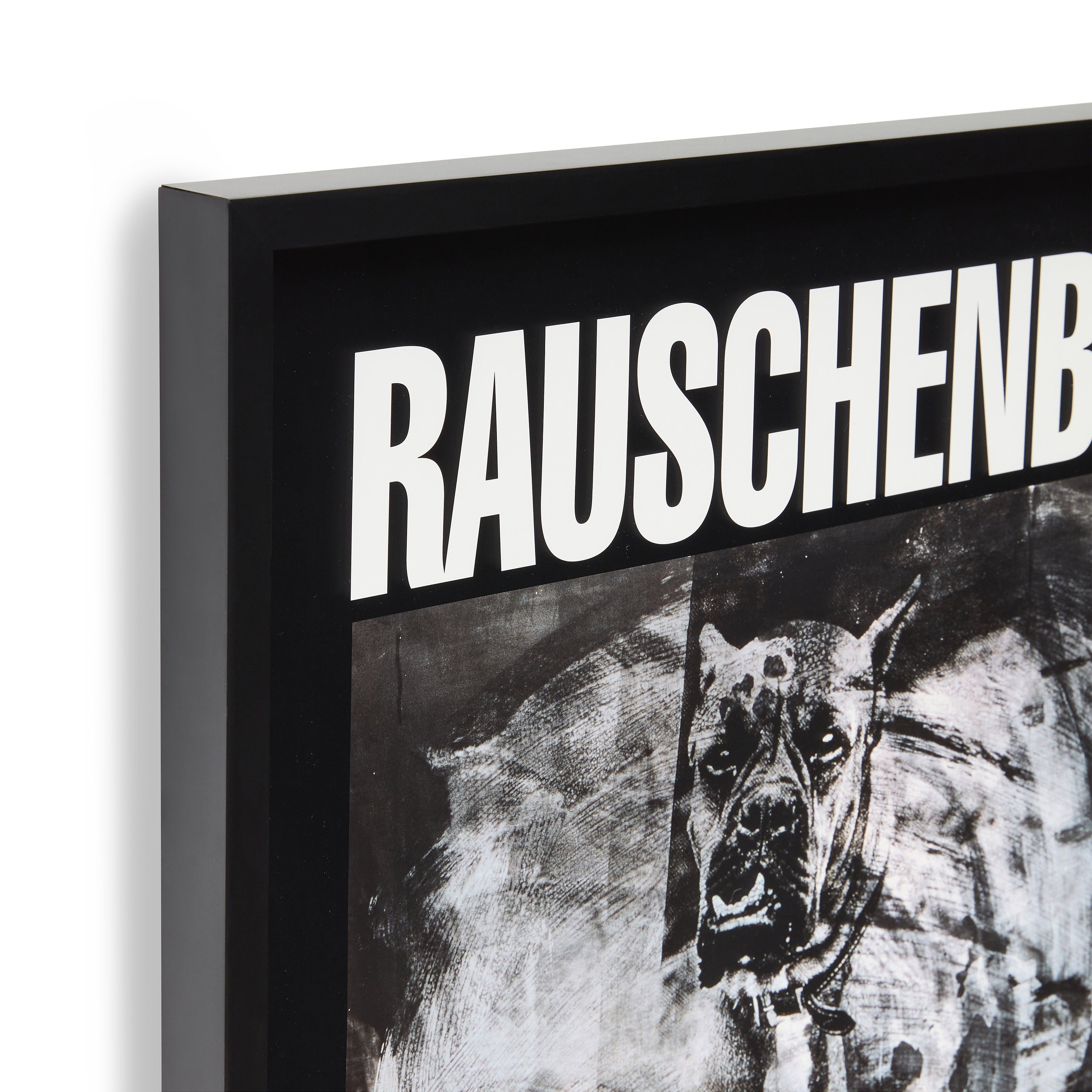 Robert Rauschenberg Framed Art Poster - Vintage Museum Print